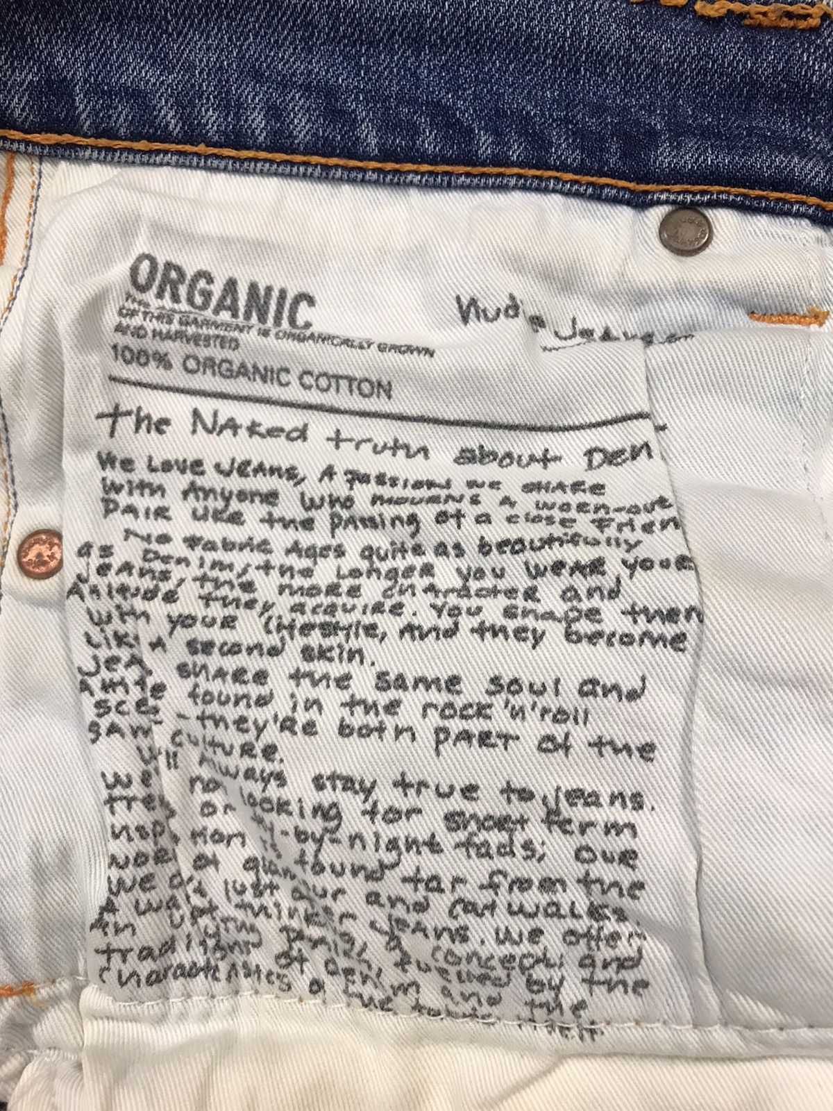 Nudie Jeans Nudie Jeans Co Distressed Denim Jeans Indigo Straight Cut Size US 32 / EU 48 - 12 Thumbnail