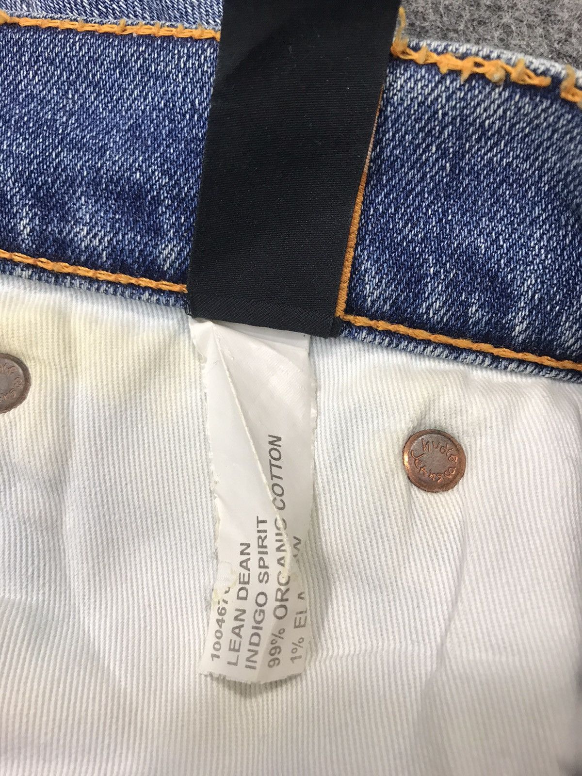 Nudie Jeans Nudie Jeans Co Distressed Denim Jeans Indigo Straight Cut Size US 32 / EU 48 - 11 Thumbnail