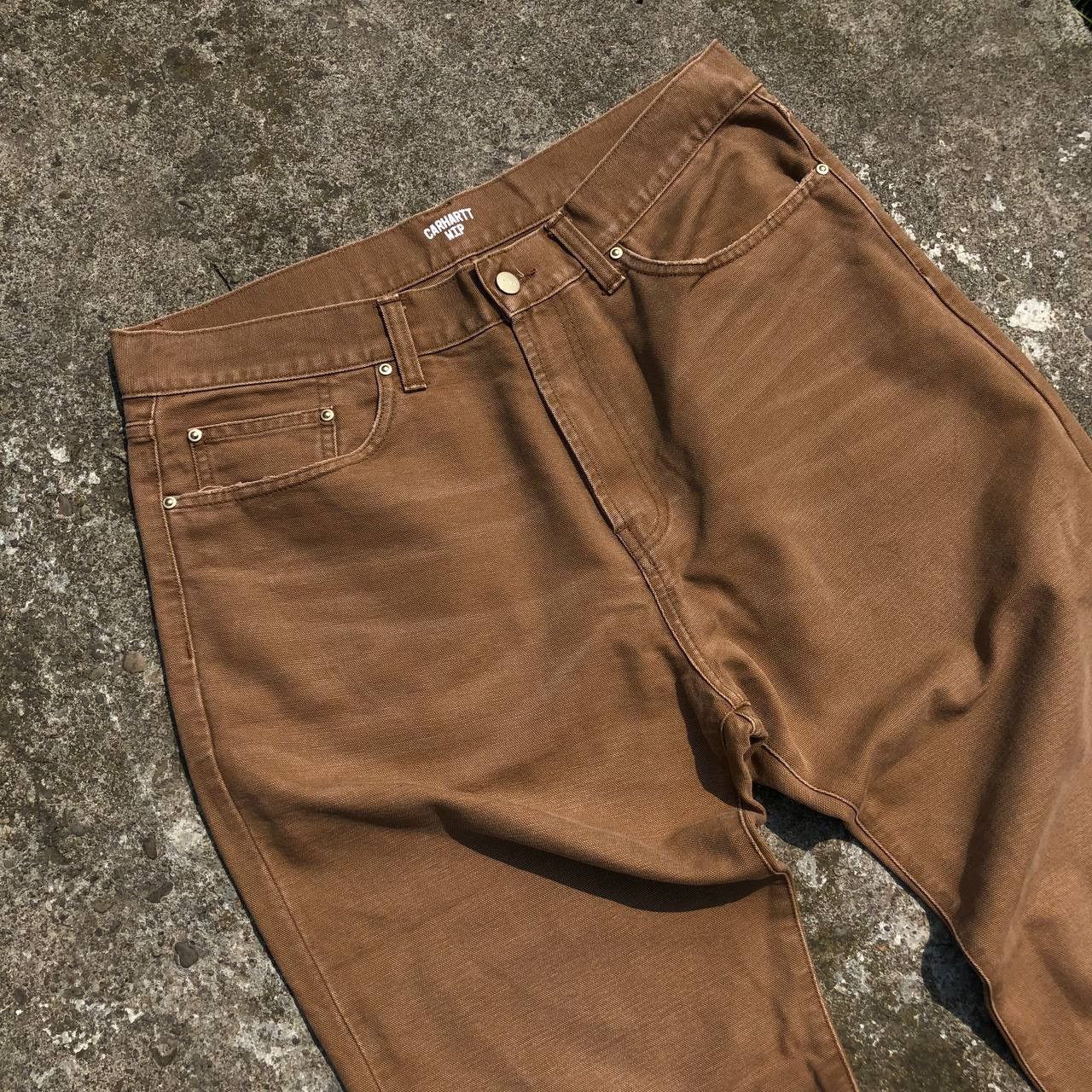 Carhartt × Vintage Vintage Carhartt Simple Work Pants Size US 34 / EU 50 - 6 Thumbnail