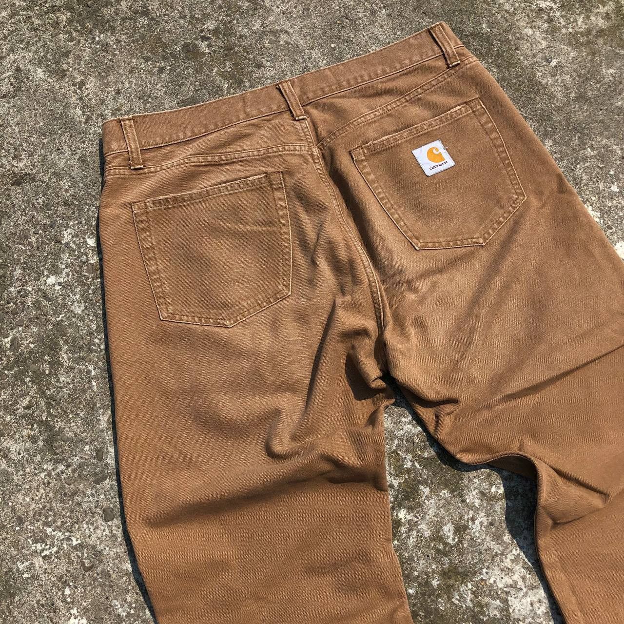 Carhartt × Vintage Vintage Carhartt Simple Work Pants Size US 34 / EU 50 - 2 Thumbnail