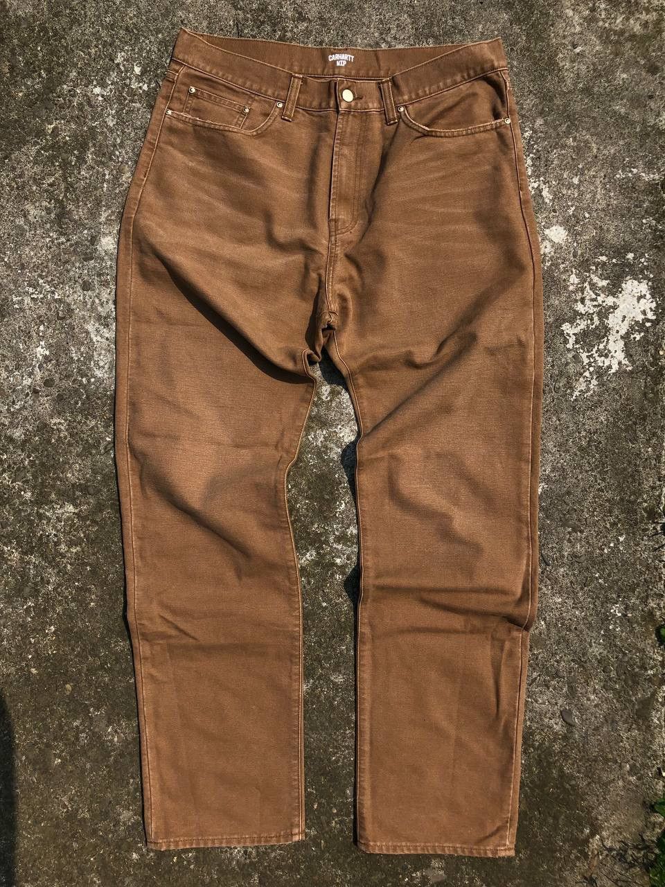 Carhartt × Vintage Vintage Carhartt Simple Work Pants Size US 34 / EU 50 - 5 Thumbnail