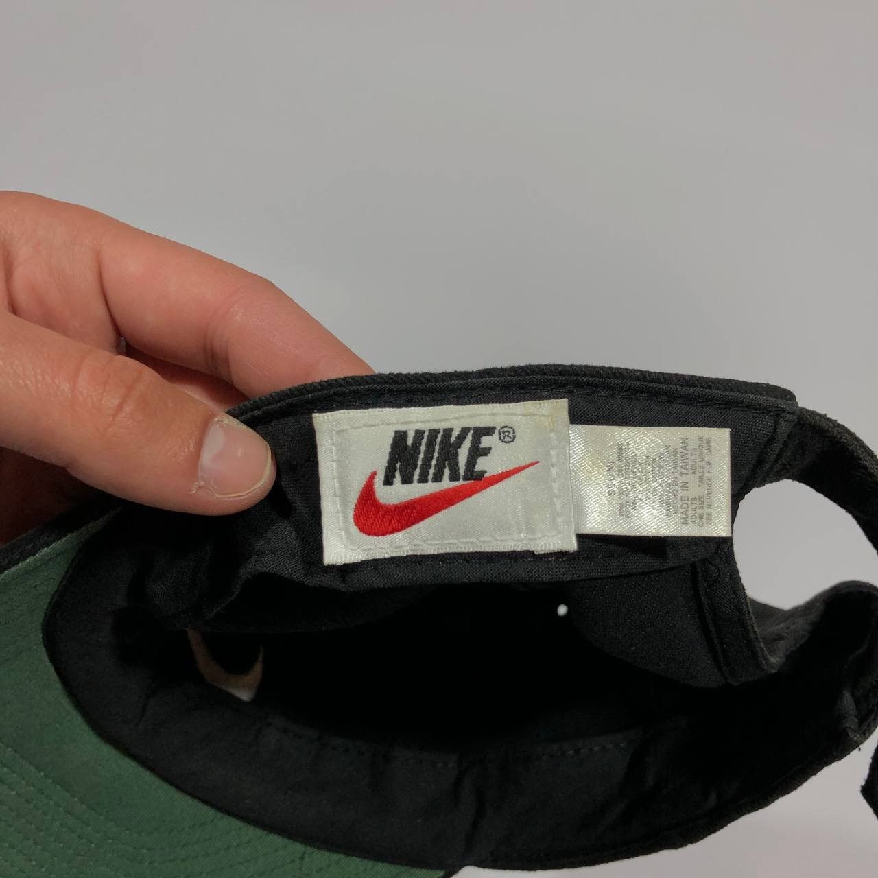 Nike × Vintage Nike Vintage Cap Black Y2K Size ONE SIZE - 6 Thumbnail