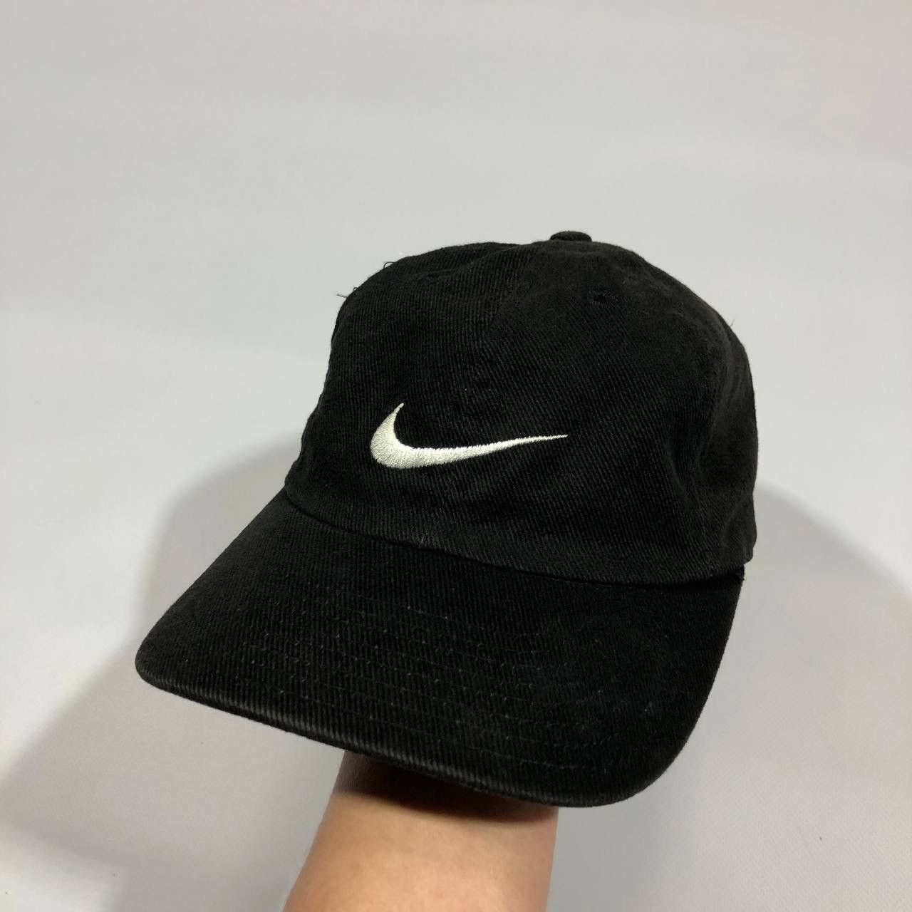 Nike × Vintage Nike Vintage Cap Black Y2K Size ONE SIZE - 1 Thumbnail