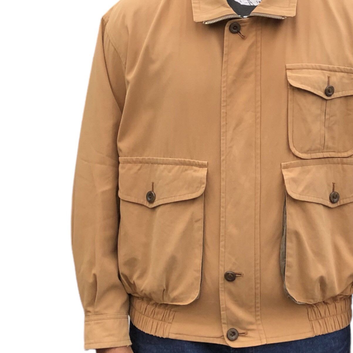 Burberry Vintage 90s Burberrys Prorsum Cargo Pocket Jacket Size US M / EU 48-50 / 2 - 3 Thumbnail