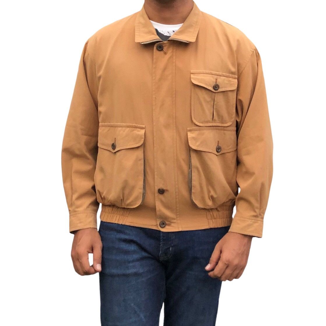 Burberry Vintage 90s Burberrys Prorsum Cargo Pocket Jacket Size US M / EU 48-50 / 2 - 2 Thumbnail