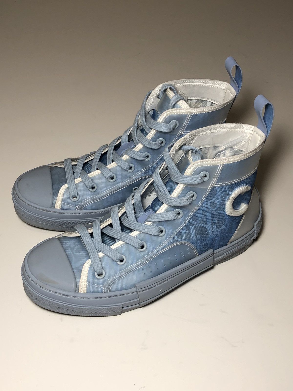 Dior Dior Daniel Arsham B23 Canvas High-Top Sneakers Oblique Size US 5.5 / EU 38 - 7 Thumbnail