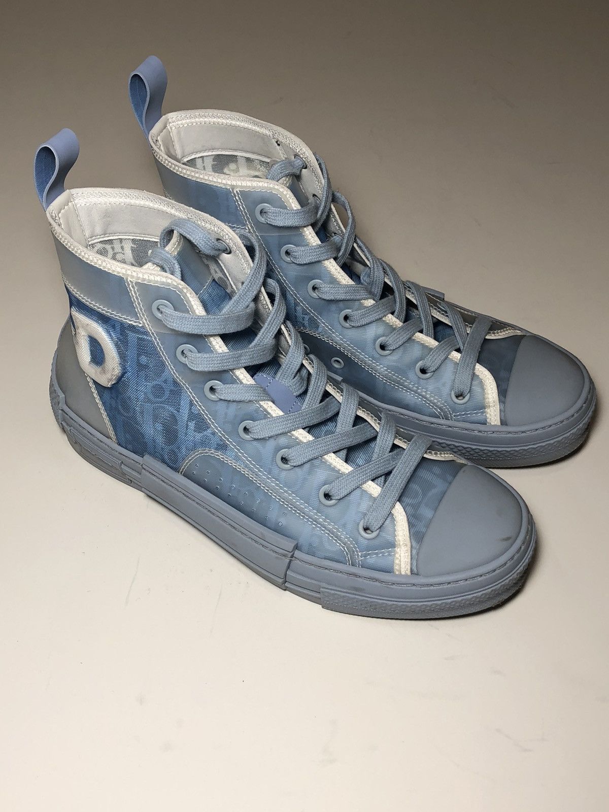 Dior Dior Daniel Arsham B23 Canvas High-Top Sneakers Oblique Size US 5.5 / EU 38 - 8 Thumbnail