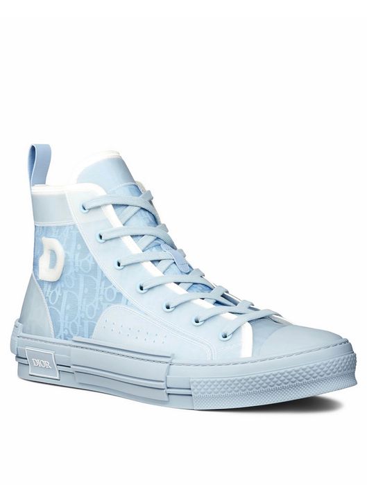 Dior Dior Daniel Arsham B23 Canvas High-Top Sneakers Oblique Size US 5.5 / EU 38 - 2 Preview