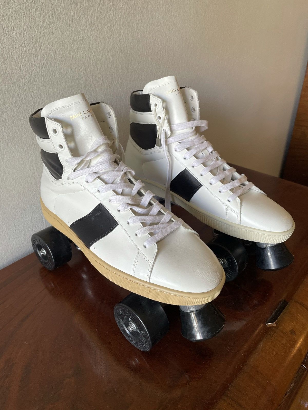 SAINT LAURENT PARIS ROLLER SKATE SNEAKER