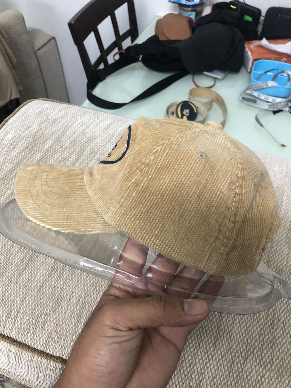 Von Dutch Rare❗️Vintage Von Ducth Corduroy Brown Cap Size ONE SIZE - 6 Thumbnail