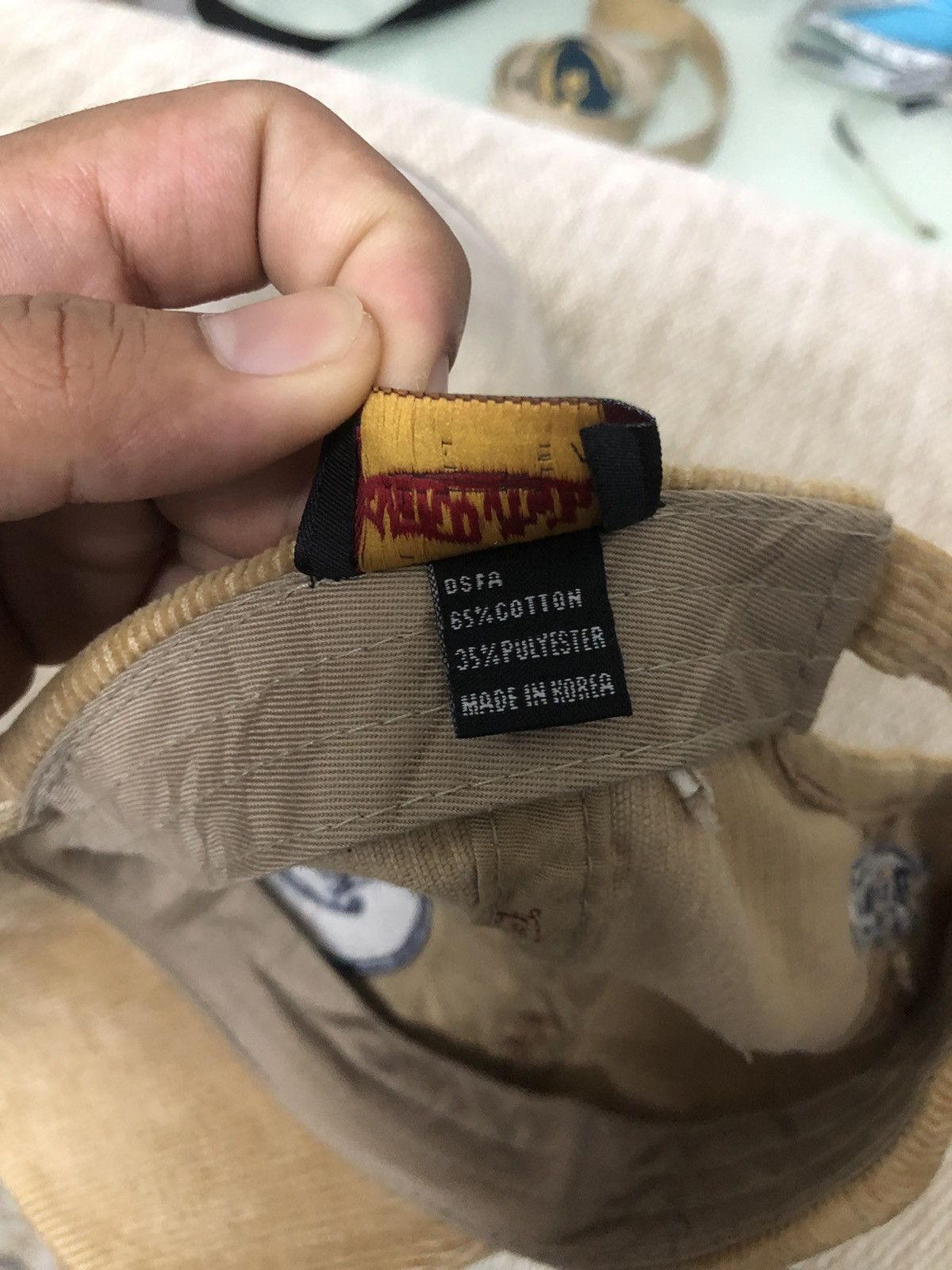 Von Dutch Rare❗️Vintage Von Ducth Corduroy Brown Cap Size ONE SIZE - 9 Thumbnail
