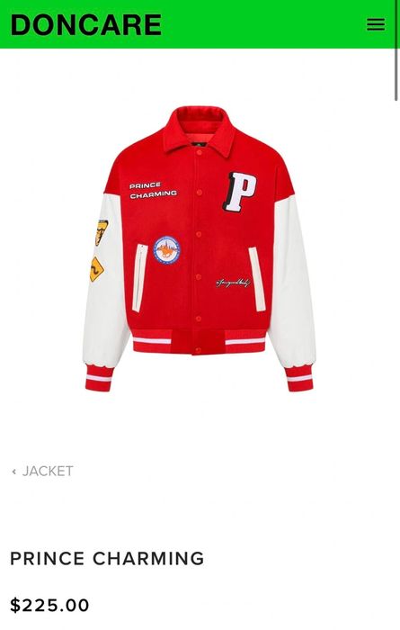 Prince charming 2025 varsity jacket