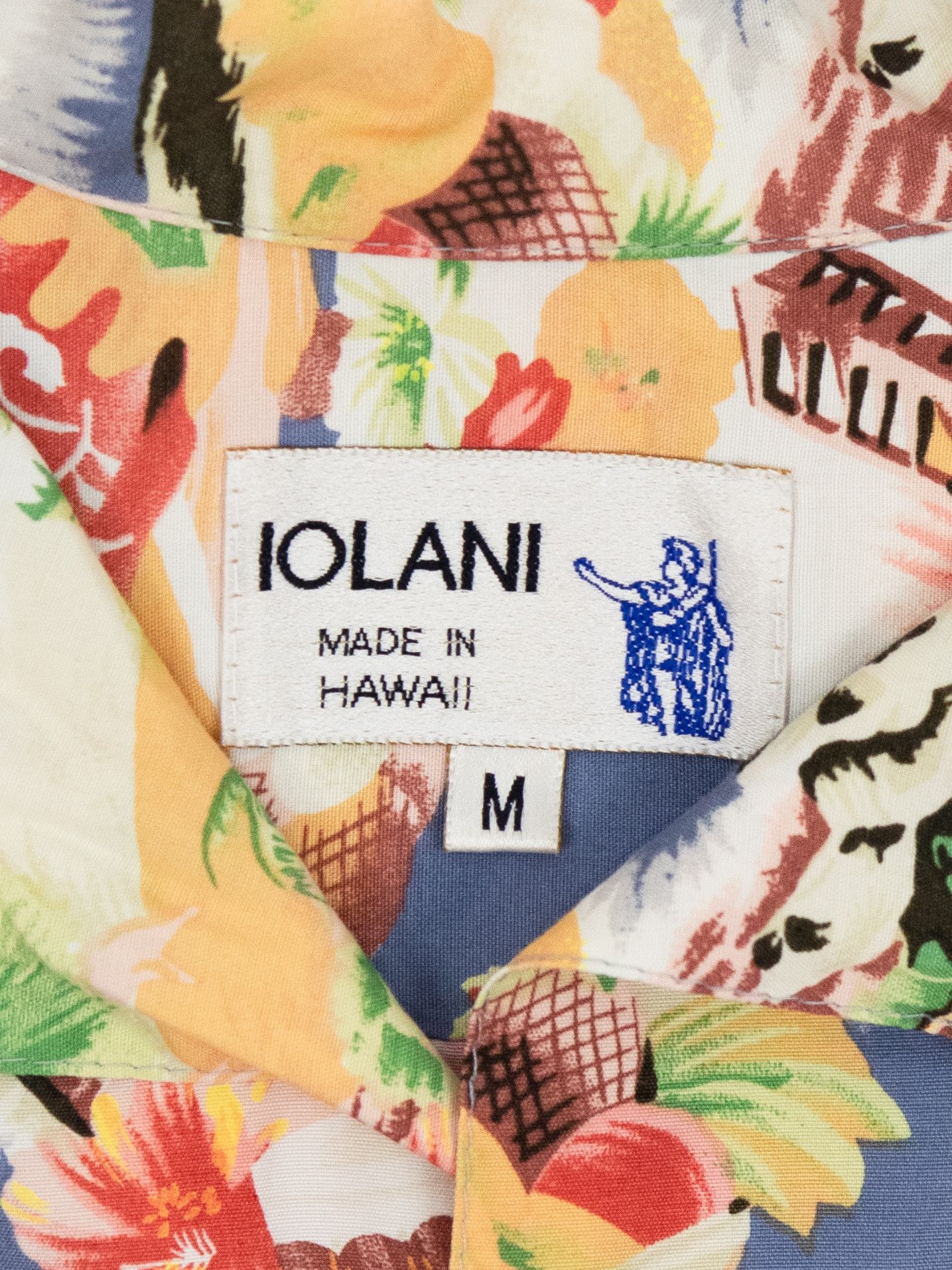 Vintage 60s Boxy Loop Collar Hawaiian Shirt Size US M / EU 48-50 / 2 - 3 Thumbnail