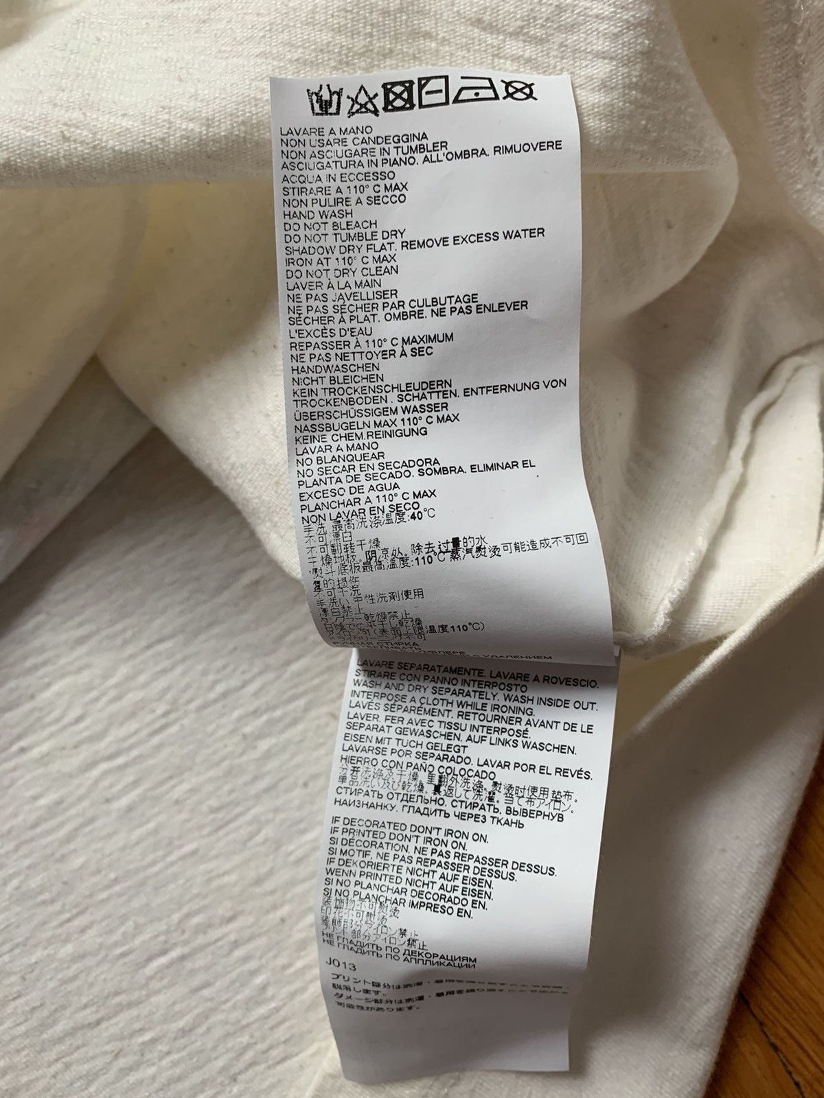 Maison Margiela Line 10 “Hello, Sailor” t-shirt, IT50, made in Italy Size US M / EU 48-50 / 2 - 13 Thumbnail