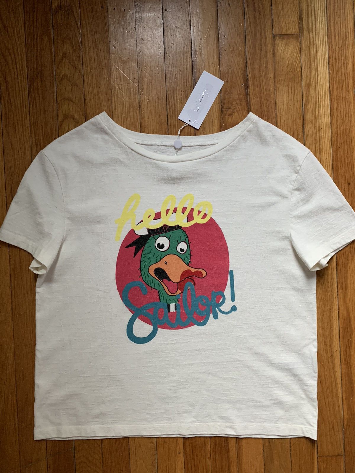 Maison Margiela Line 10 “Hello, Sailor” t-shirt, IT50, made in Italy Size US M / EU 48-50 / 2 - 9 Thumbnail