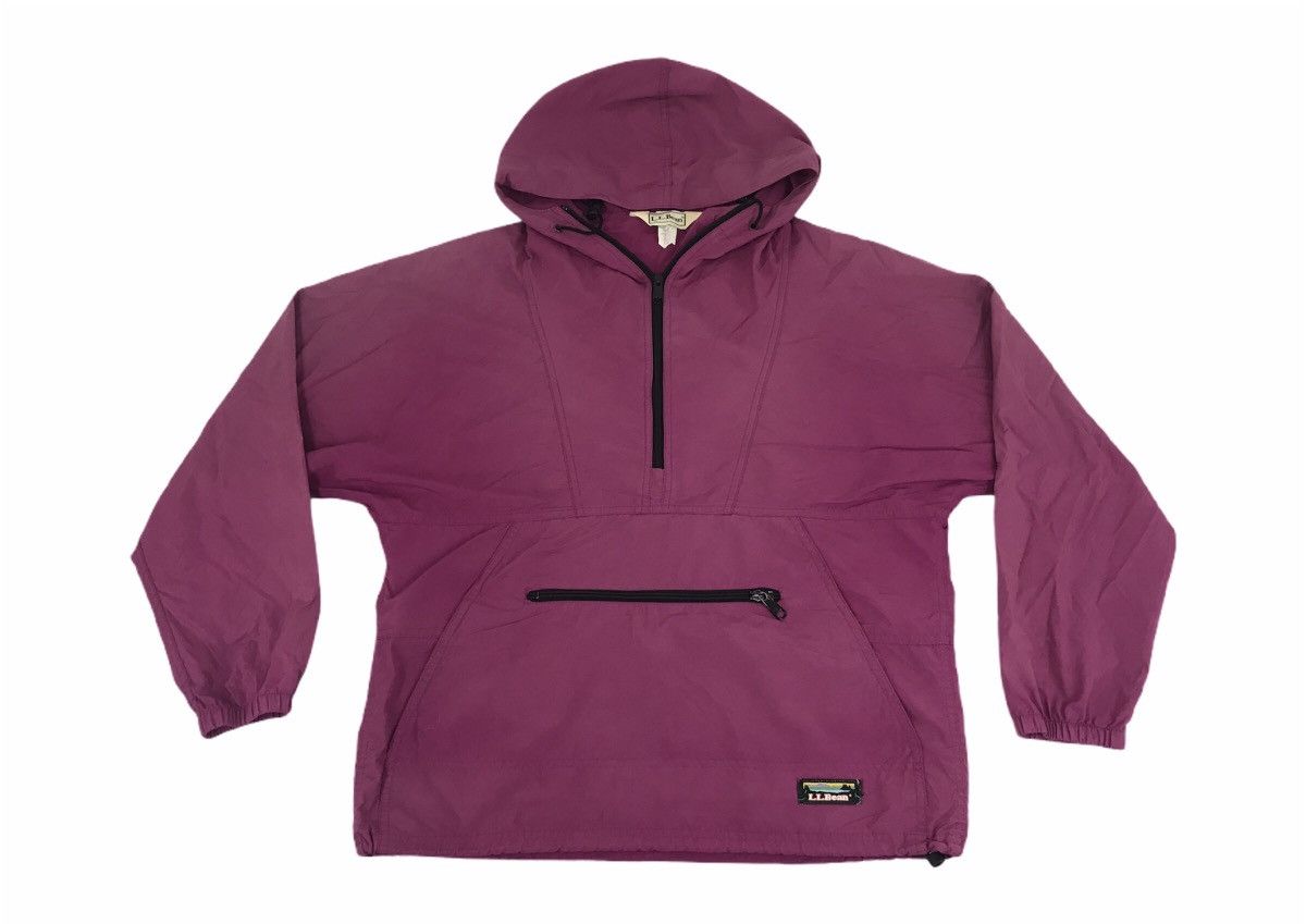 L.L. Bean × Vintage Vintage L.L Bean Windbreaker Hoodies Style Big Front Pocket Size US S / EU 44-46 / 1 - 1 Thumbnail