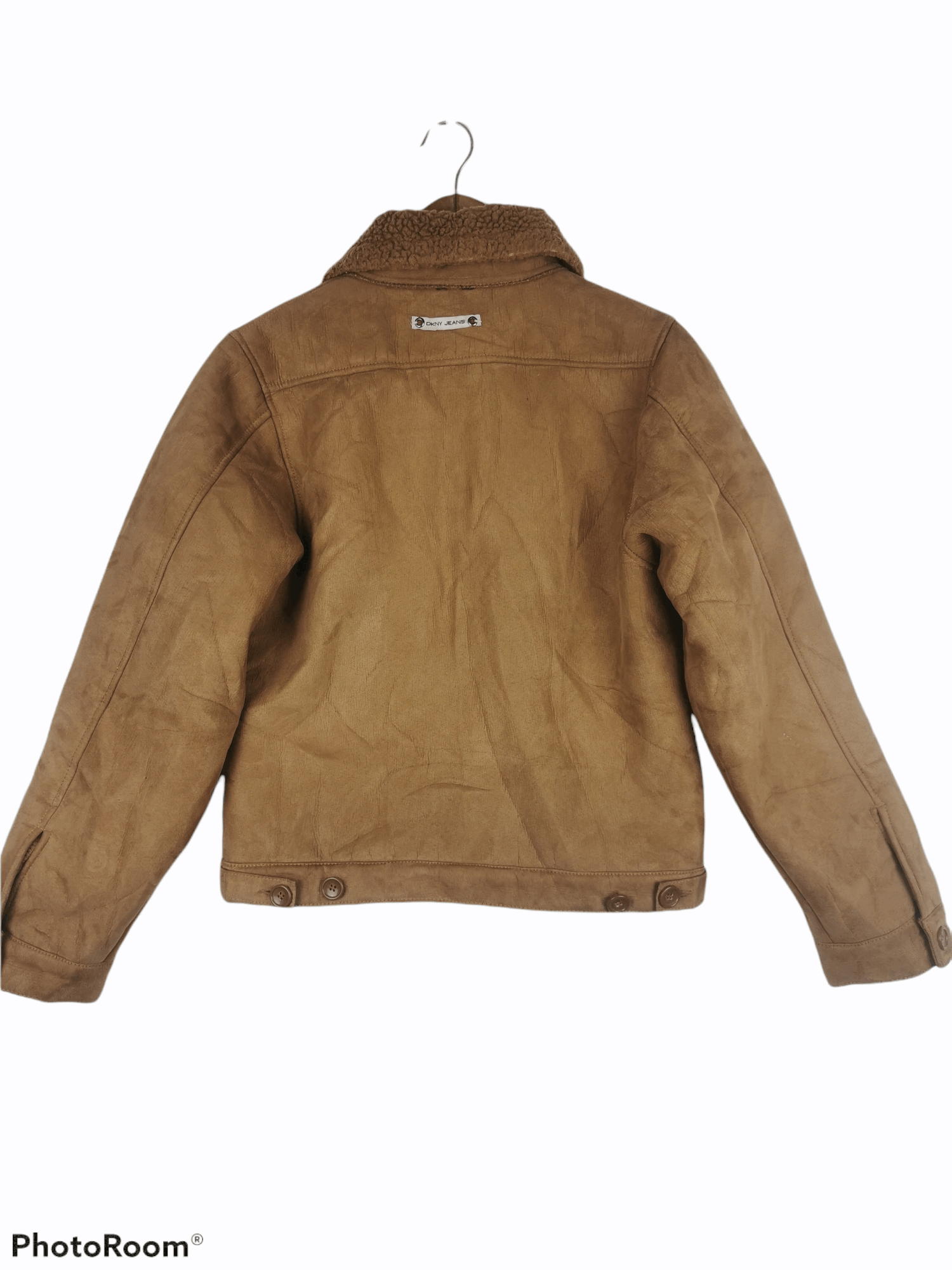 DKNY DKNY Suede Fleece Lining Jacket Size US M / EU 48-50 / 2 - 4 Thumbnail