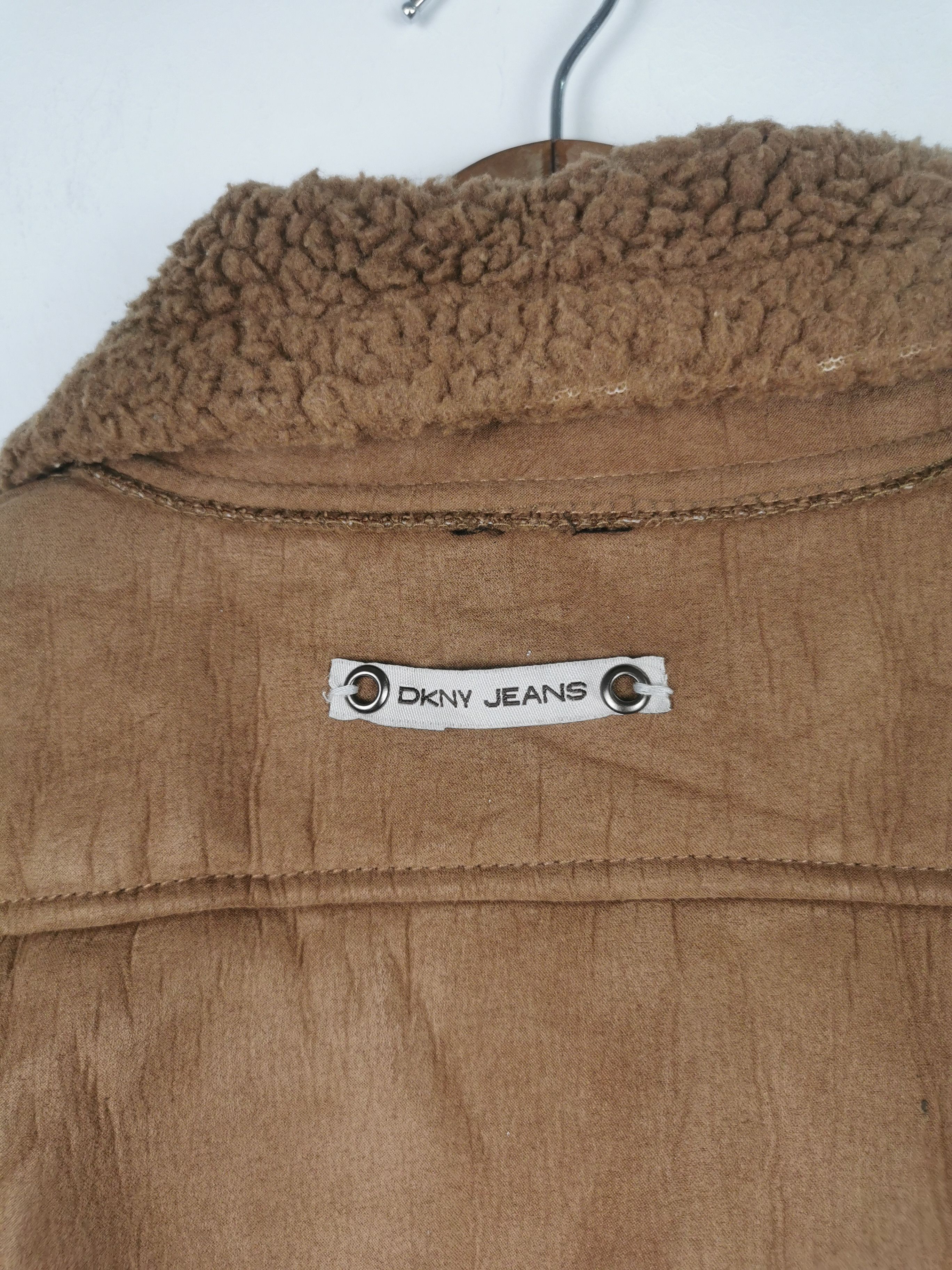 DKNY DKNY Suede Fleece Lining Jacket Size US M / EU 48-50 / 2 - 5 Thumbnail