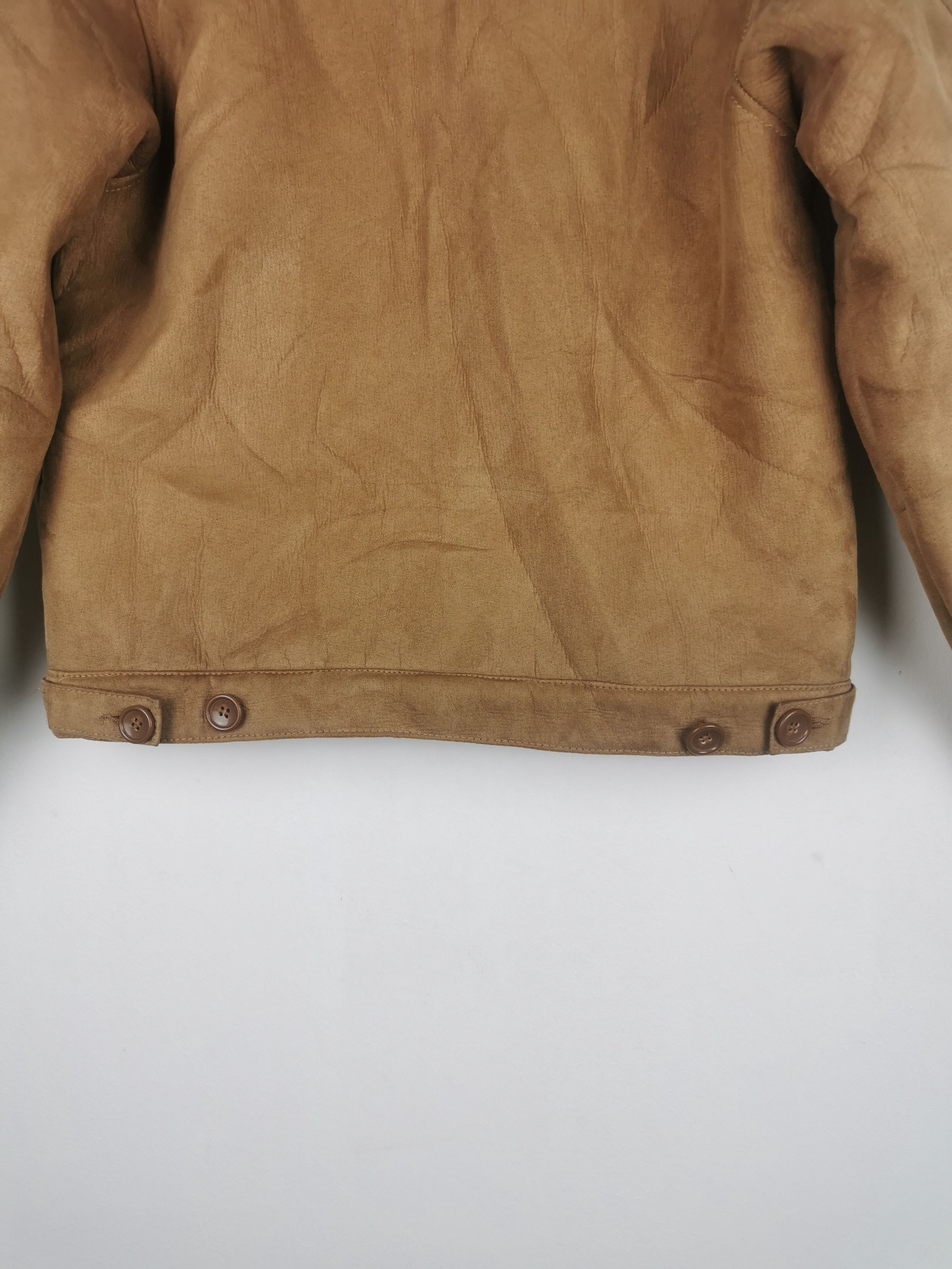 DKNY DKNY Suede Fleece Lining Jacket Size US M / EU 48-50 / 2 - 6 Thumbnail