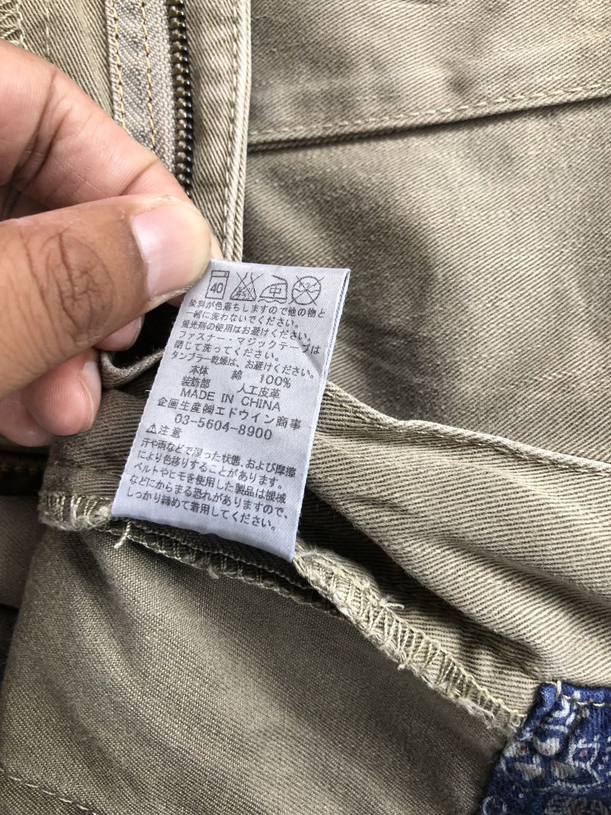 Edwin edwin new vintage cargo pants Size US 30 / EU 46 - 13 Thumbnail