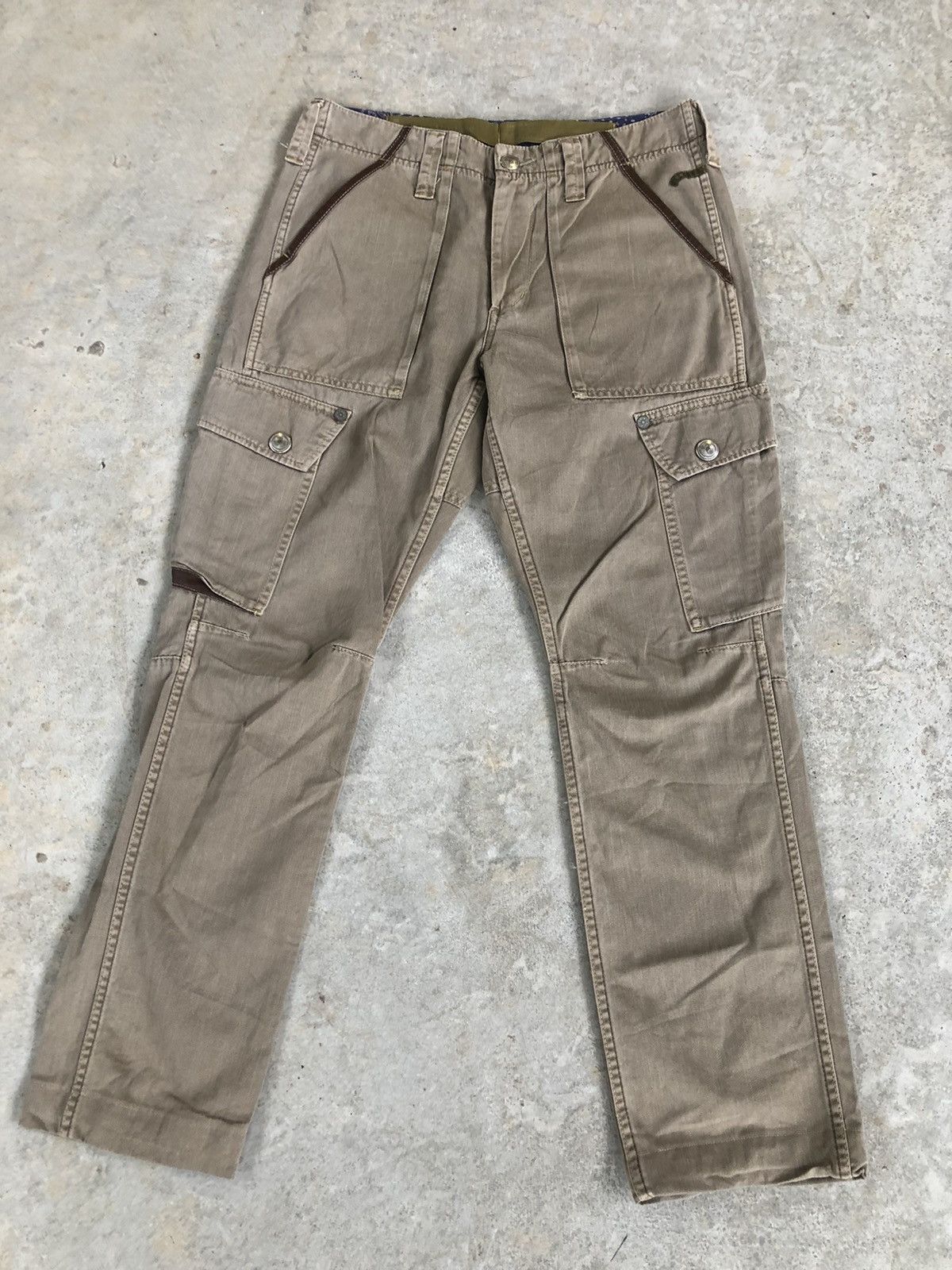 image of Edwin New Vintage Cargo Pants in Khaki, Men's (Size 30)
