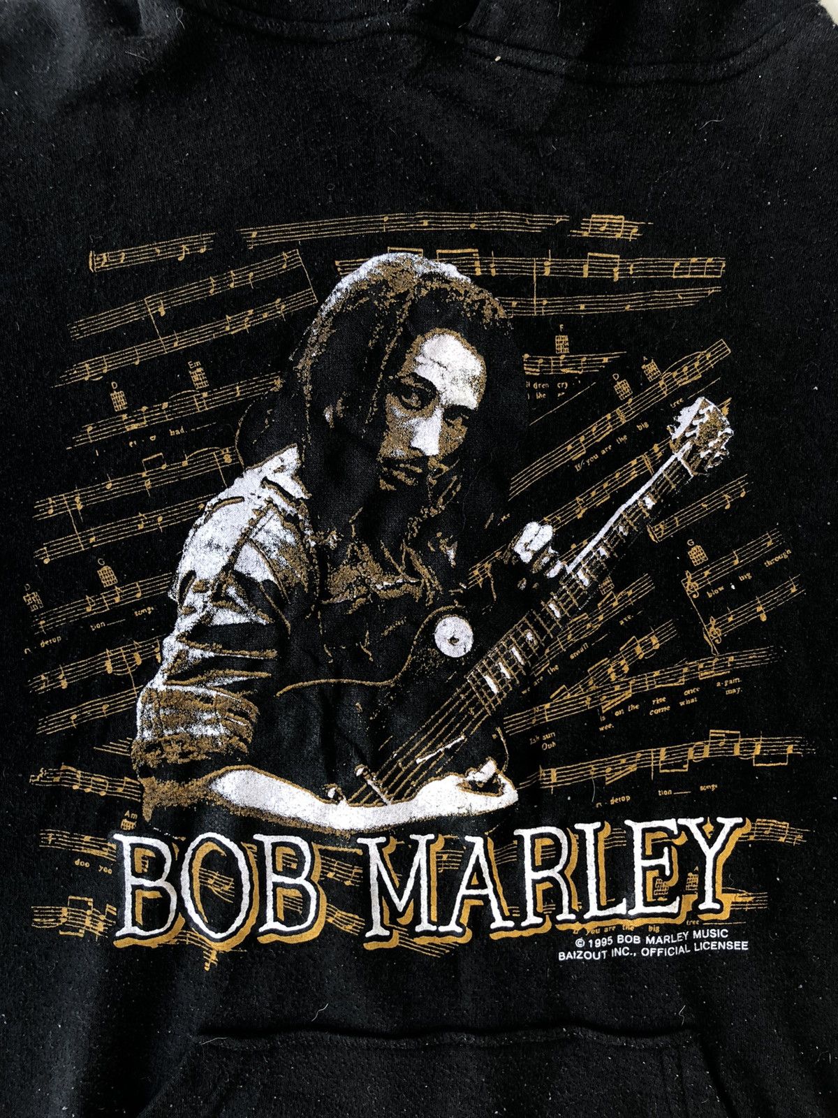 Bob Marley SICK🔥1995 Bob Marley Baizout Inc. Hoodie Reggae Size US M / EU 48-50 / 2 - 4 Thumbnail