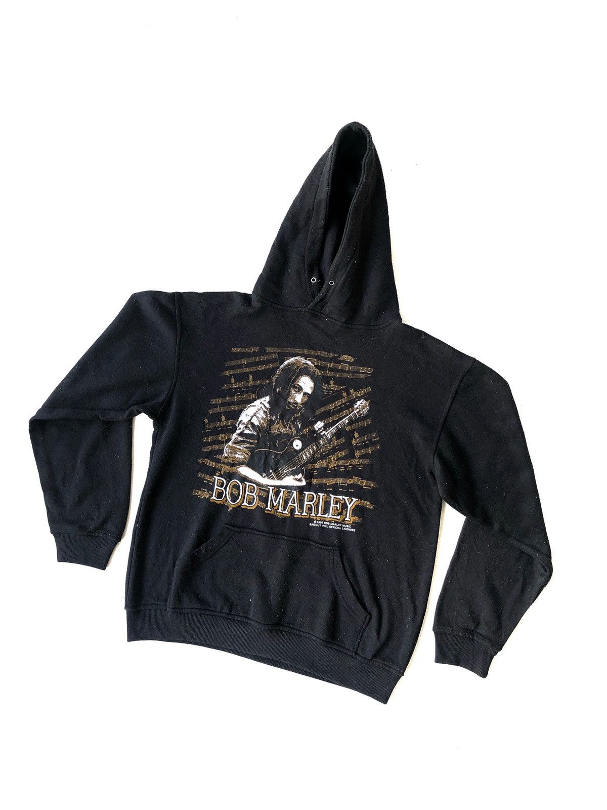 Bob Marley SICK🔥1995 Bob Marley Baizout Inc. Hoodie Reggae Size US M / EU 48-50 / 2 - 1 Thumbnail
