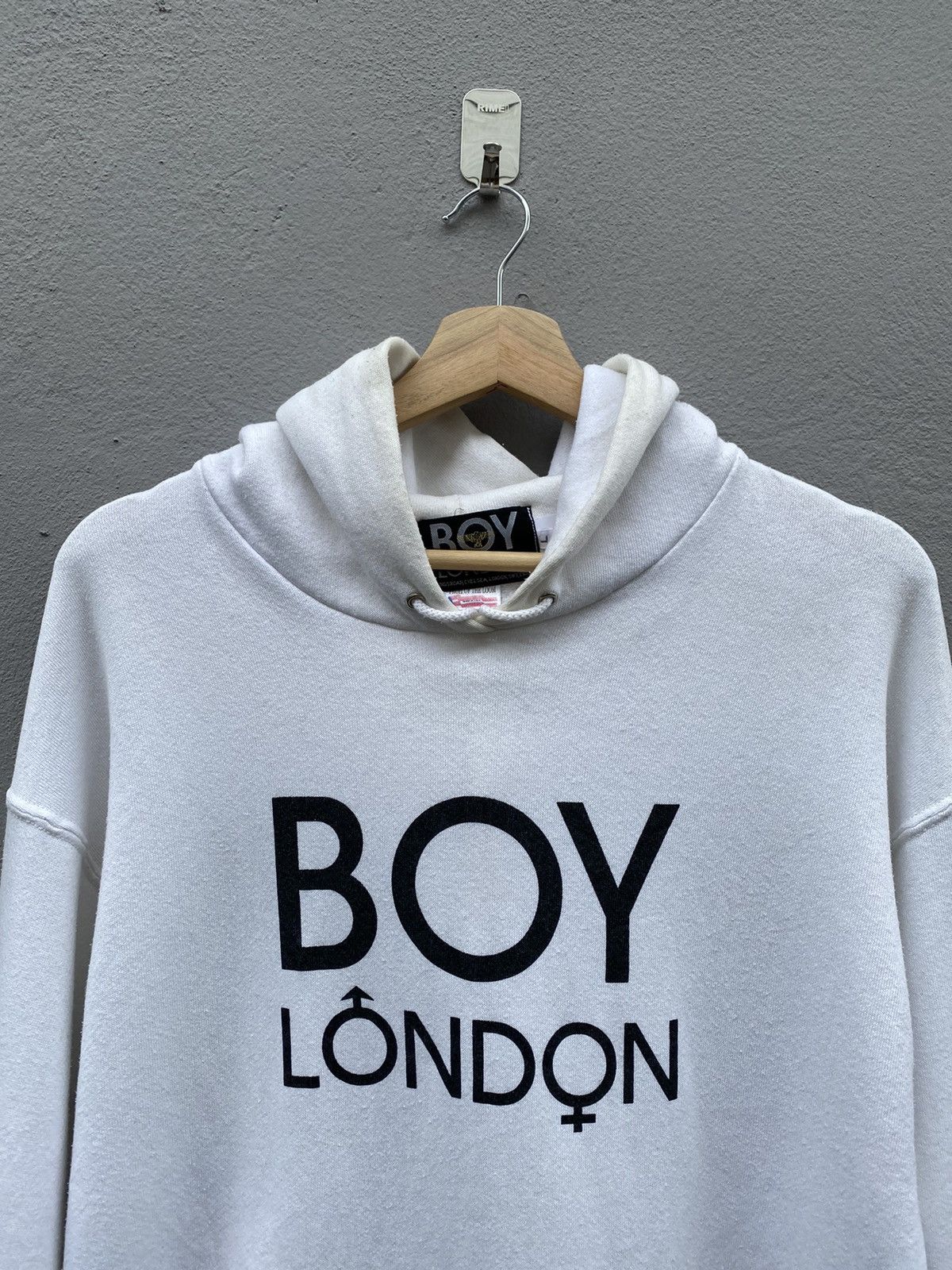 Boy London × Seditionaries × Vintage 💥Vintage RARE 90s “BOY LONDON” Punk Riot / Skinheads Hoodie Size US L / EU 52-54 / 3 - 3 Thumbnail