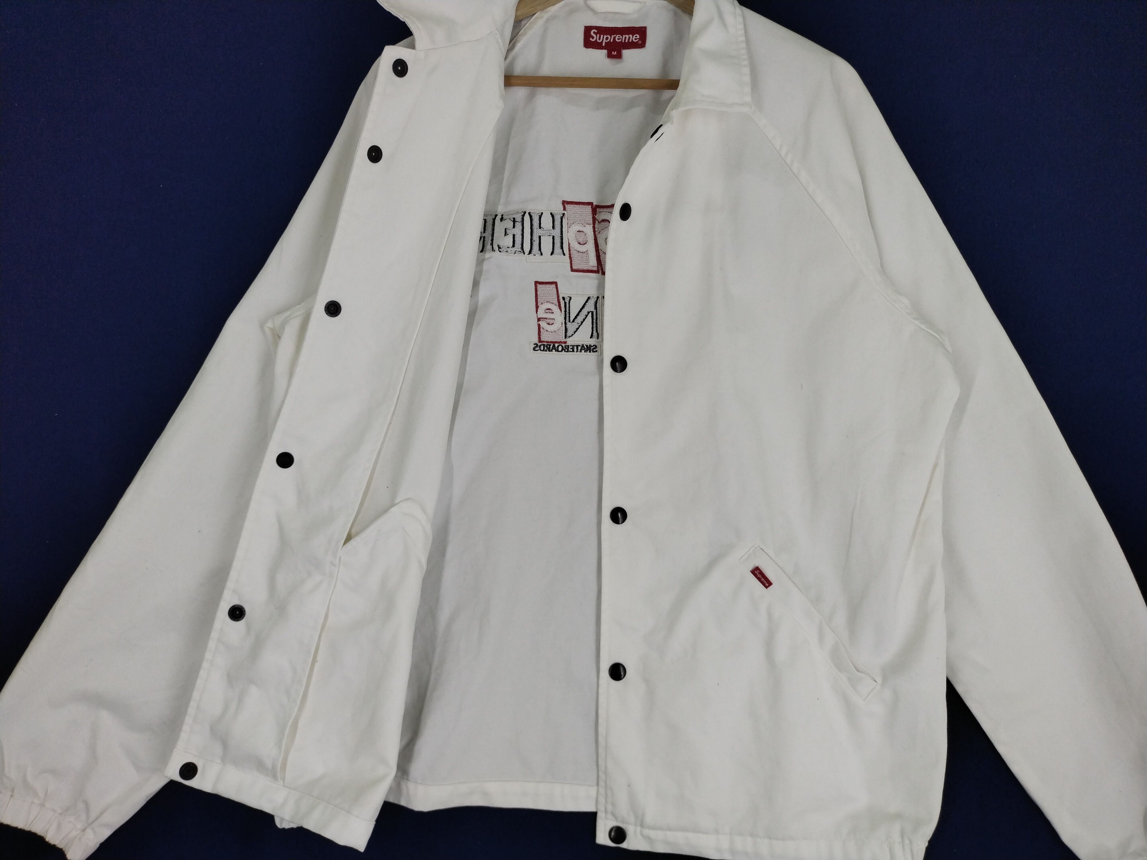 Antihero × Supreme SUPREME x SKATE ANTIHERO "ATMOSPHERE URINE" Twill Jacket Size US M / EU 48-50 / 2 - 14 Thumbnail