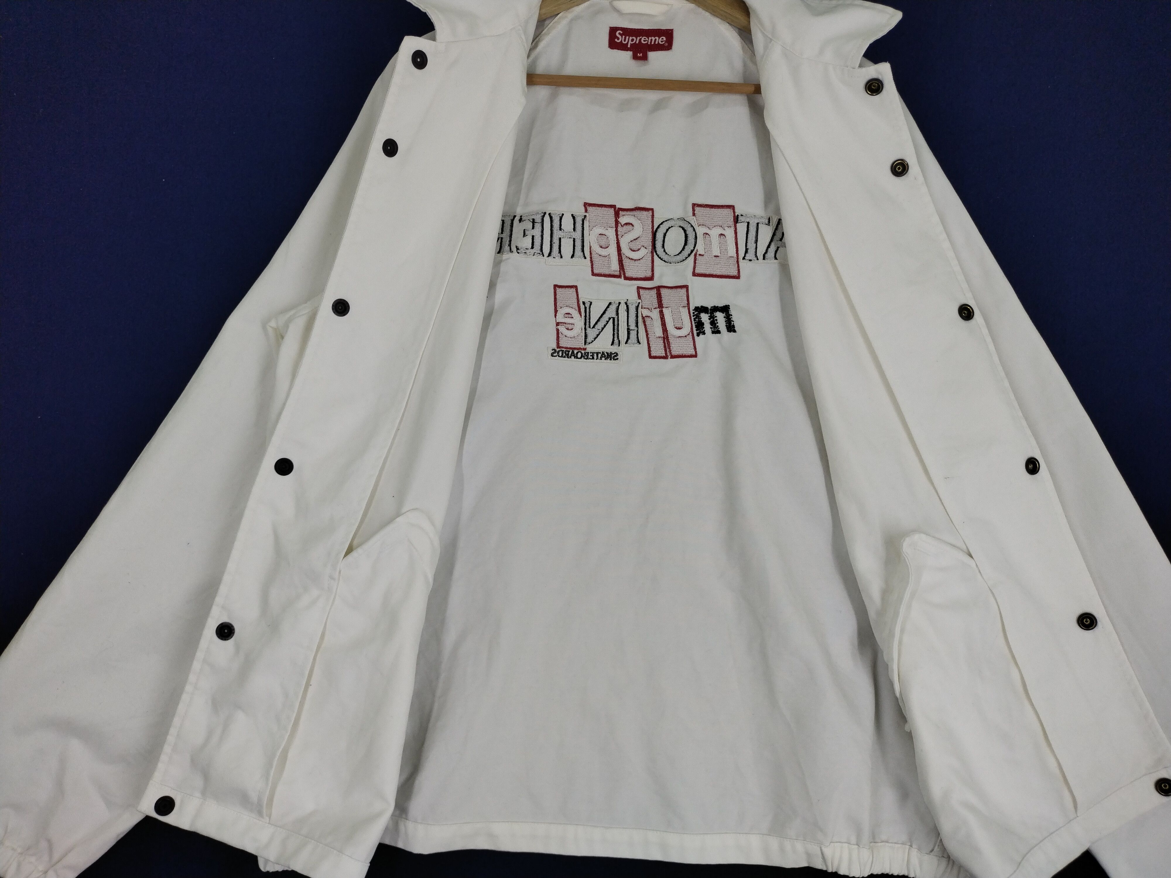 Antihero × Supreme SUPREME x SKATE ANTIHERO "ATMOSPHERE URINE" Twill Jacket Size US M / EU 48-50 / 2 - 15 Thumbnail
