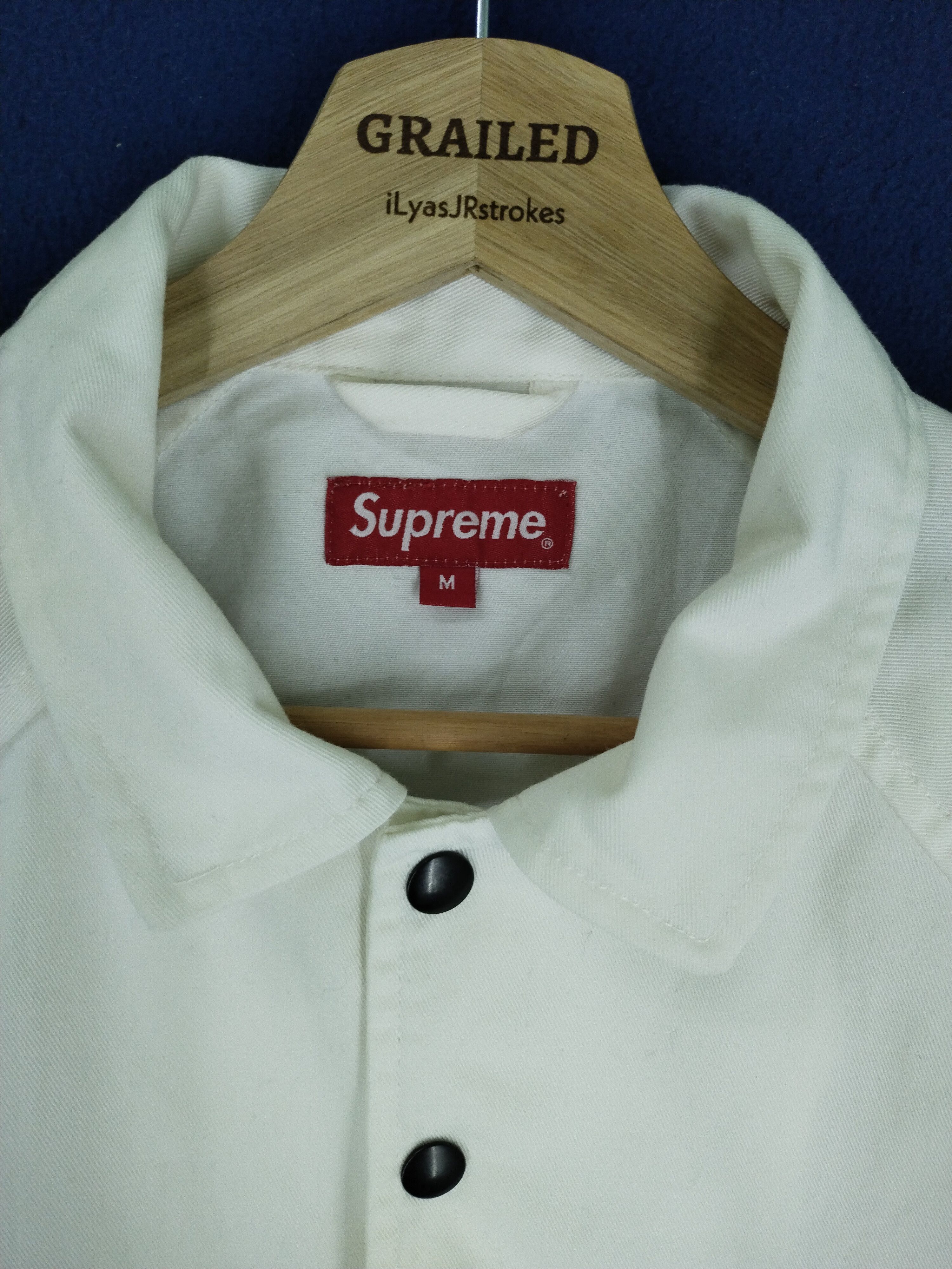 Antihero × Supreme SUPREME x SKATE ANTIHERO "ATMOSPHERE URINE" Twill Jacket Size US M / EU 48-50 / 2 - 21 Thumbnail