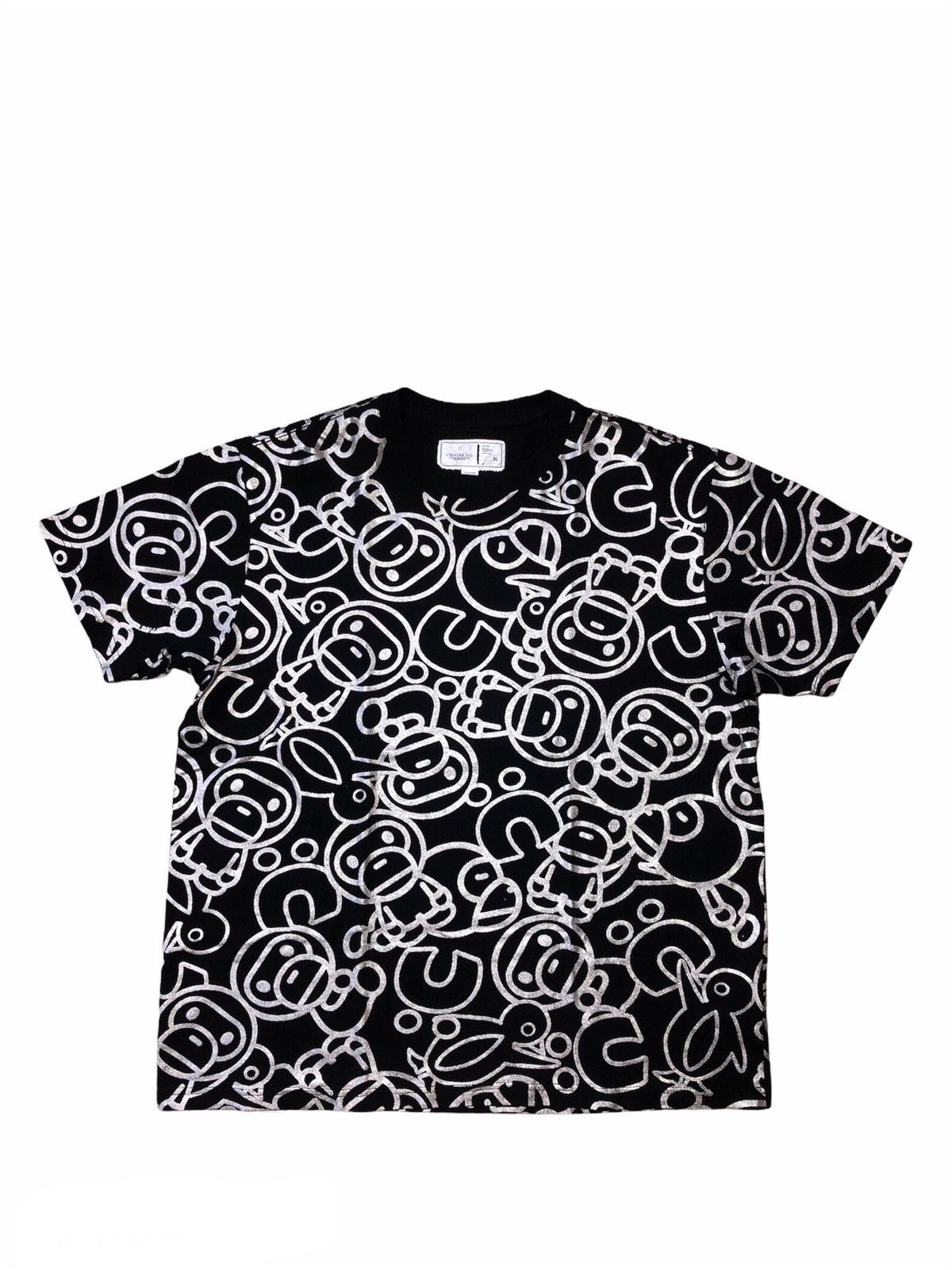 Bape × Chocolate Rare Baby Milo X Chocoolate Full Print Tshirts Size US L / EU 52-54 / 3 - 1 Thumbnail