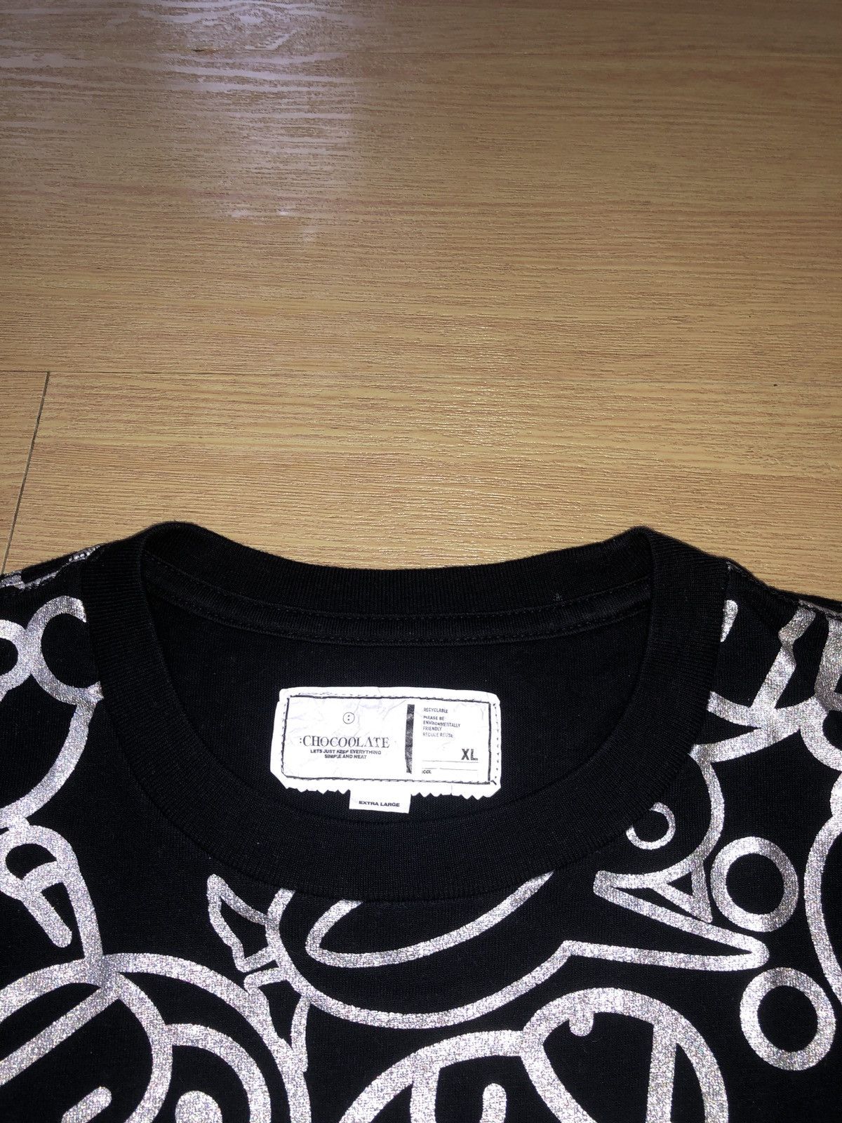 Bape × Chocolate Rare Baby Milo X Chocoolate Full Print Tshirts Size US L / EU 52-54 / 3 - 4 Thumbnail