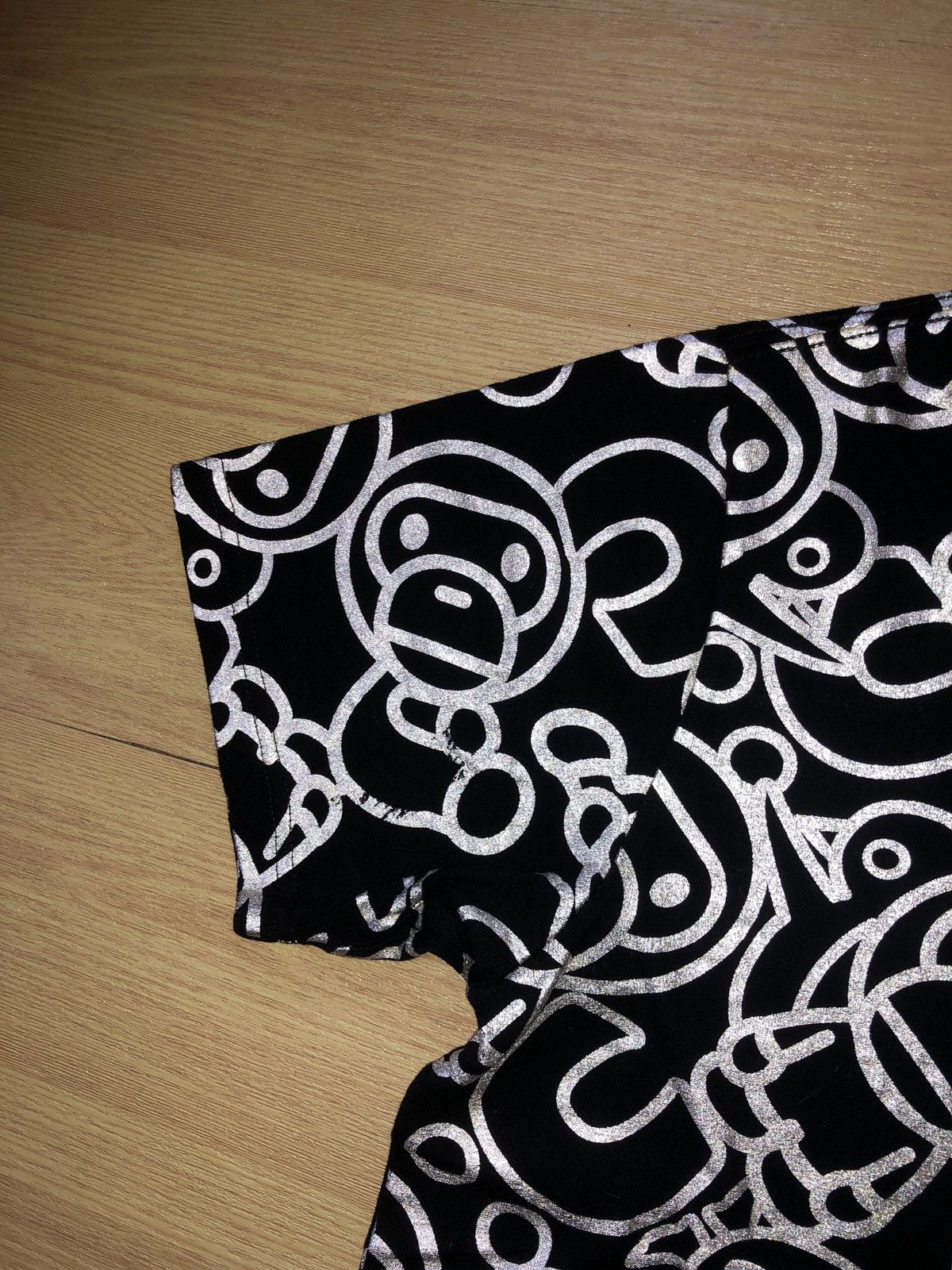 Bape × Chocolate Rare Baby Milo X Chocoolate Full Print Tshirts Size US L / EU 52-54 / 3 - 3 Thumbnail