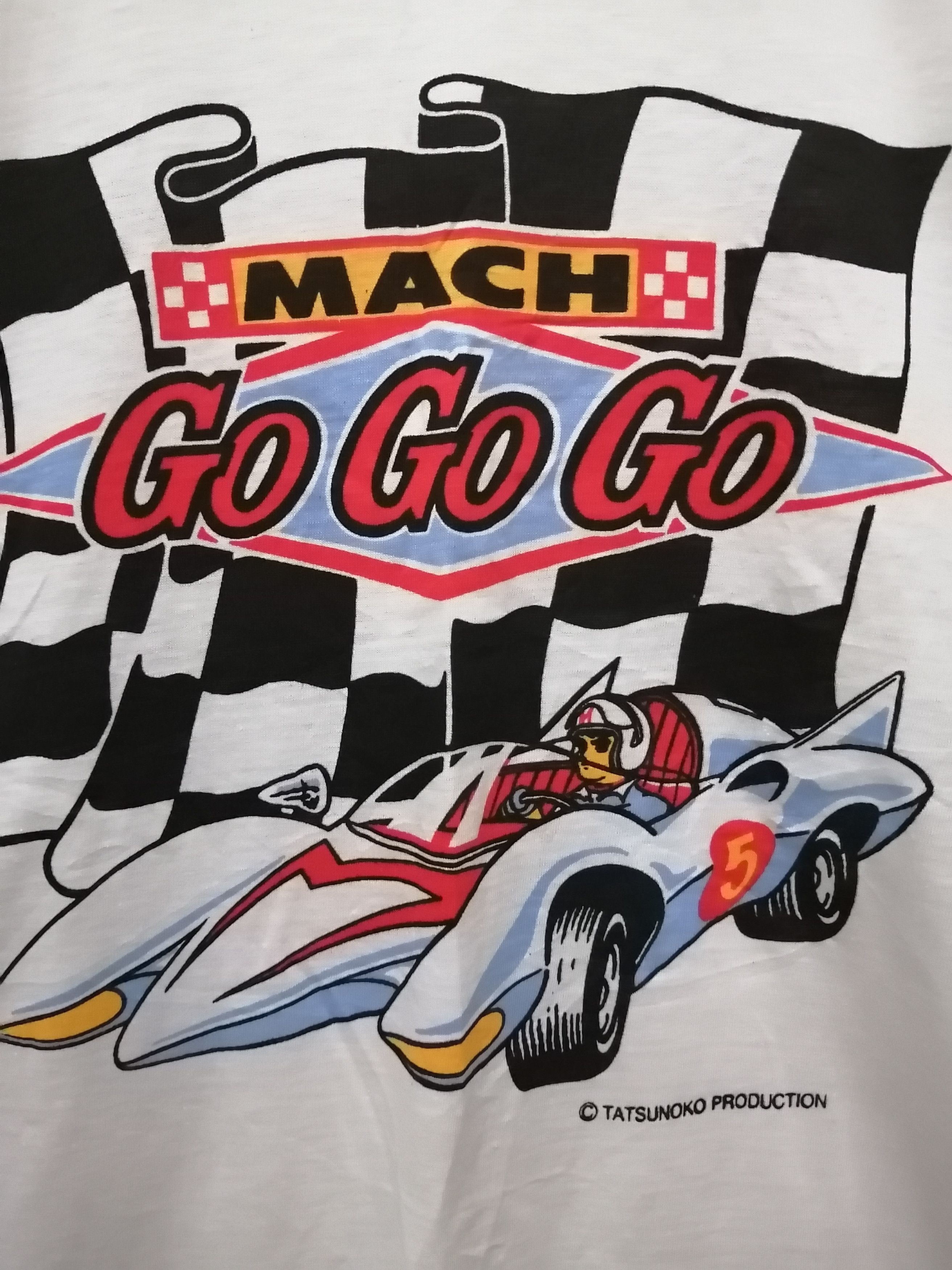 Vintage Vintage SPEED RACER Go Go Go Tatsunoko Production Tee Size US L / EU 52-54 / 3 - 6 Thumbnail