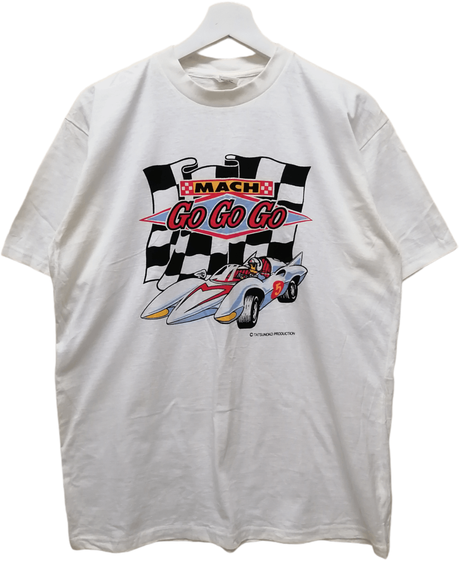 Vintage Vintage SPEED RACER Go Go Go Tatsunoko Production Tee Size US L / EU 52-54 / 3 - 1 Thumbnail