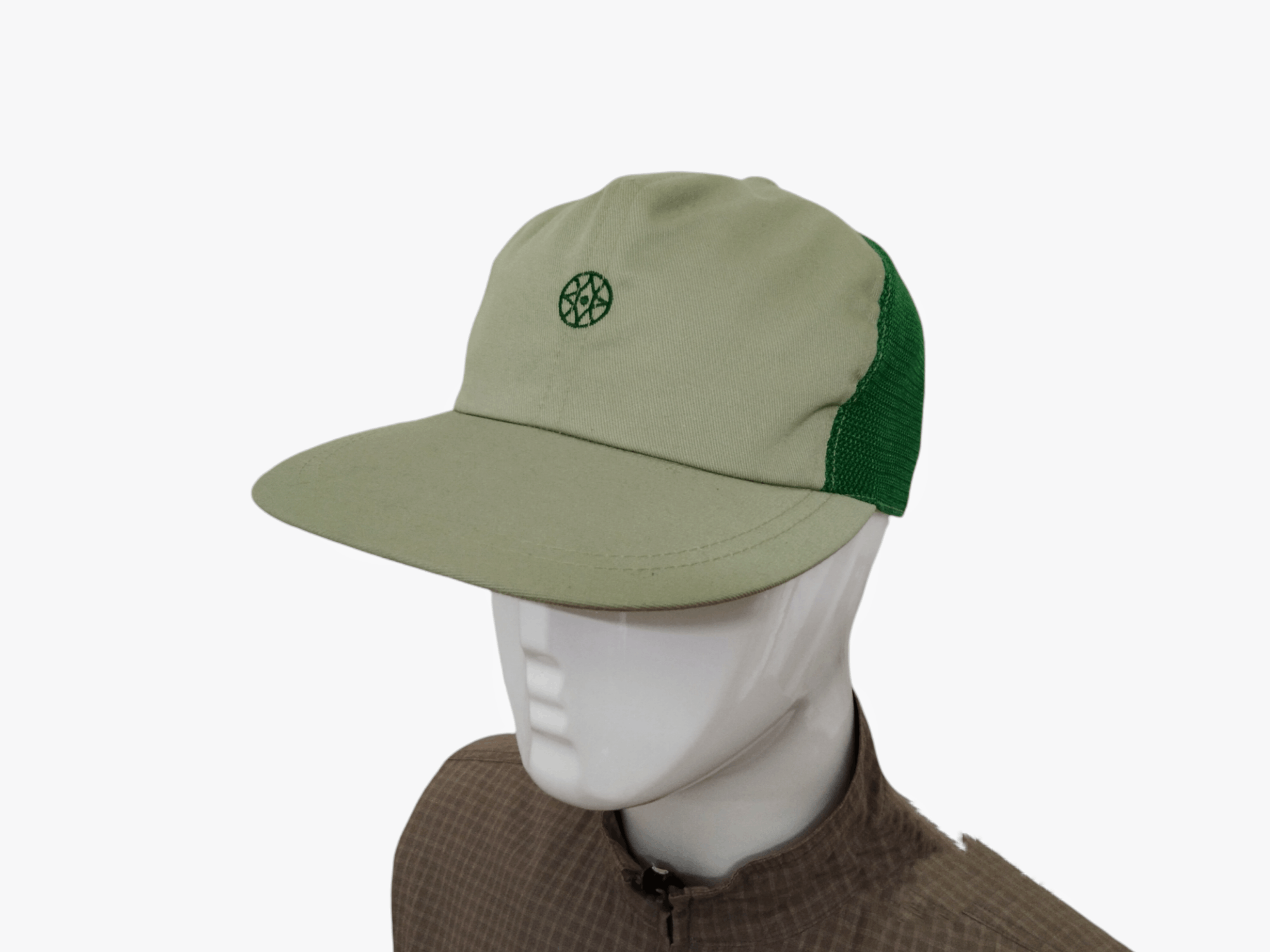 Japanese Brand × Vintage VINTAGE PLAIN HALF TRUCKER HAT JAPAN Size ONE SIZE - 4 Thumbnail