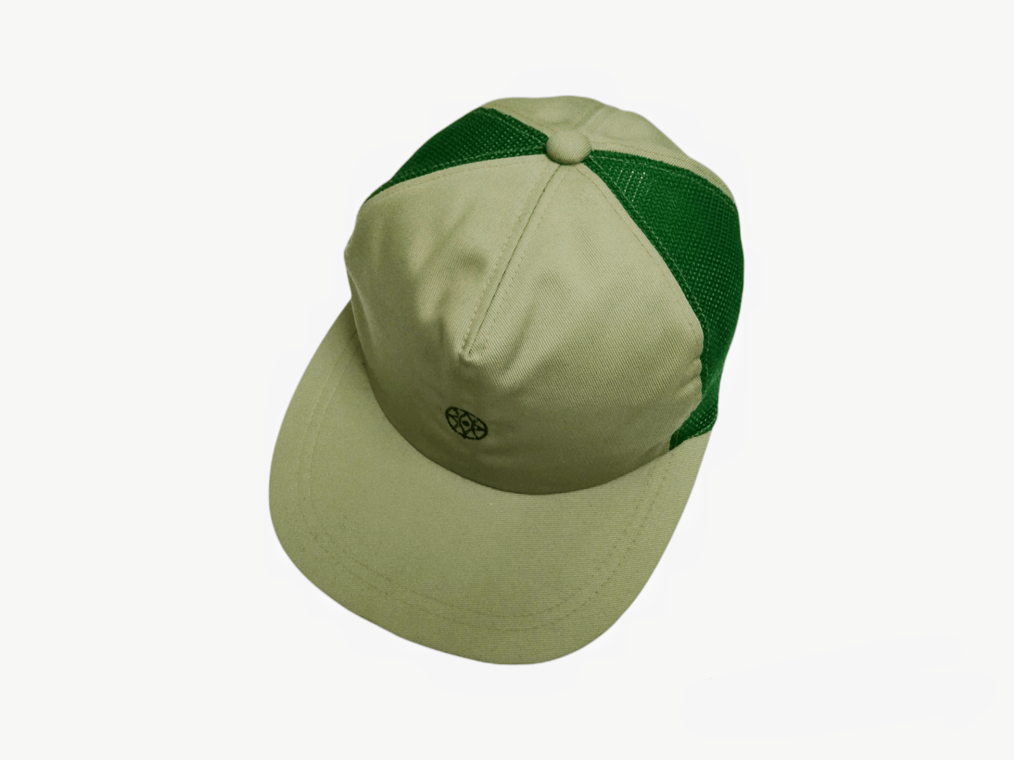 image of Plain Half Trucker Hat Japan in Green, Men's