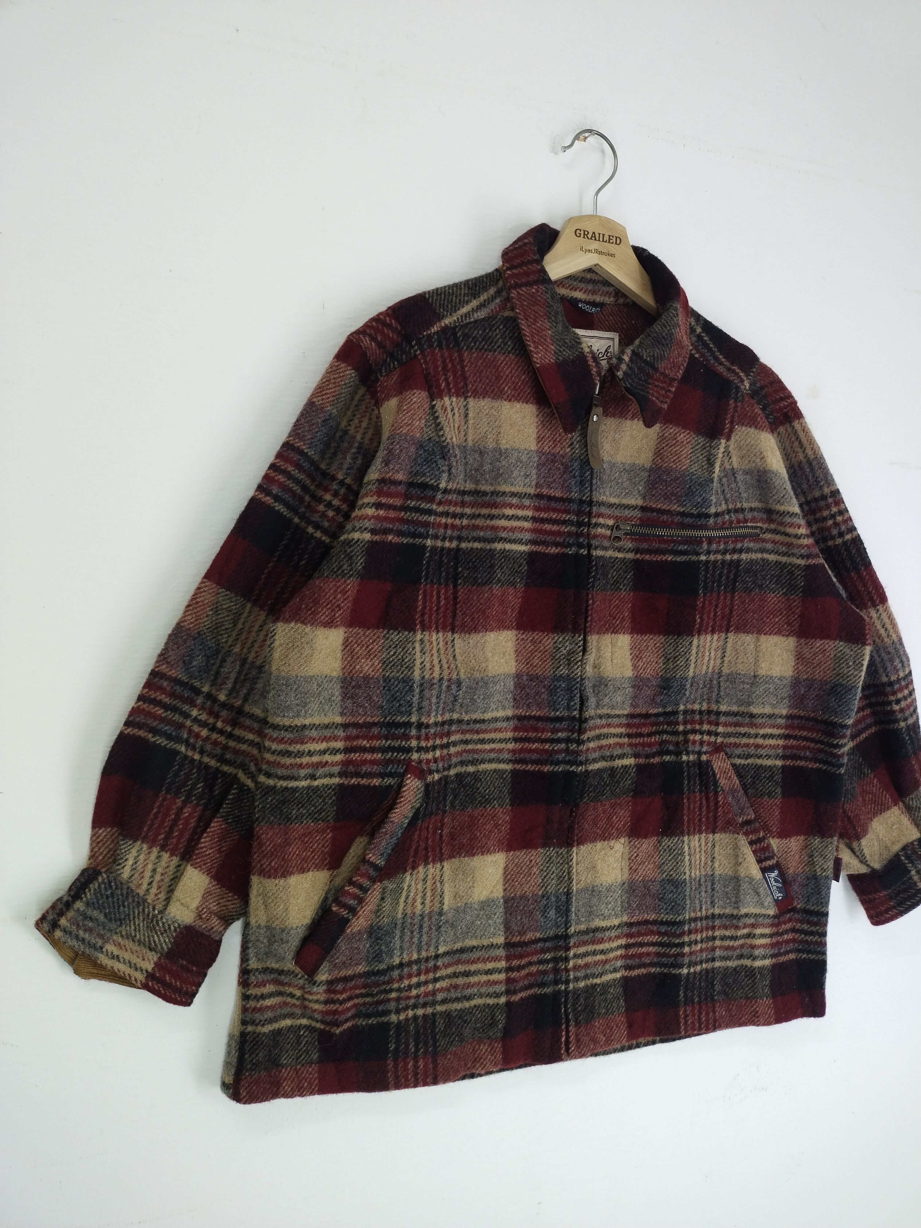 Woolrich Woolen Mills Rare Vintage Woolrich Flannel Jacket Size US L / EU 52-54 / 3 - 2 Thumbnail