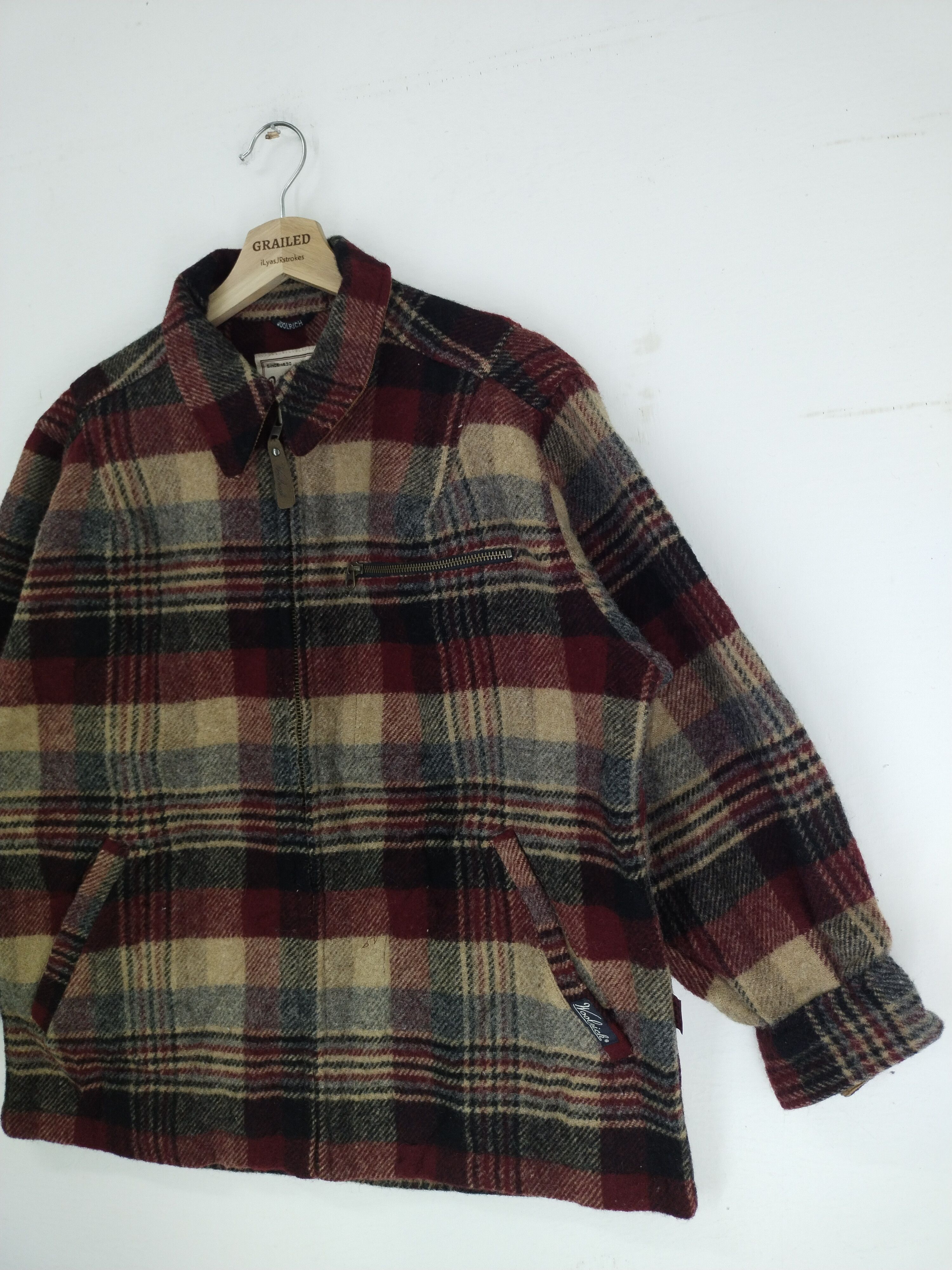 Woolrich Woolen Mills Rare Vintage Woolrich Flannel Jacket Size US L / EU 52-54 / 3 - 3 Thumbnail