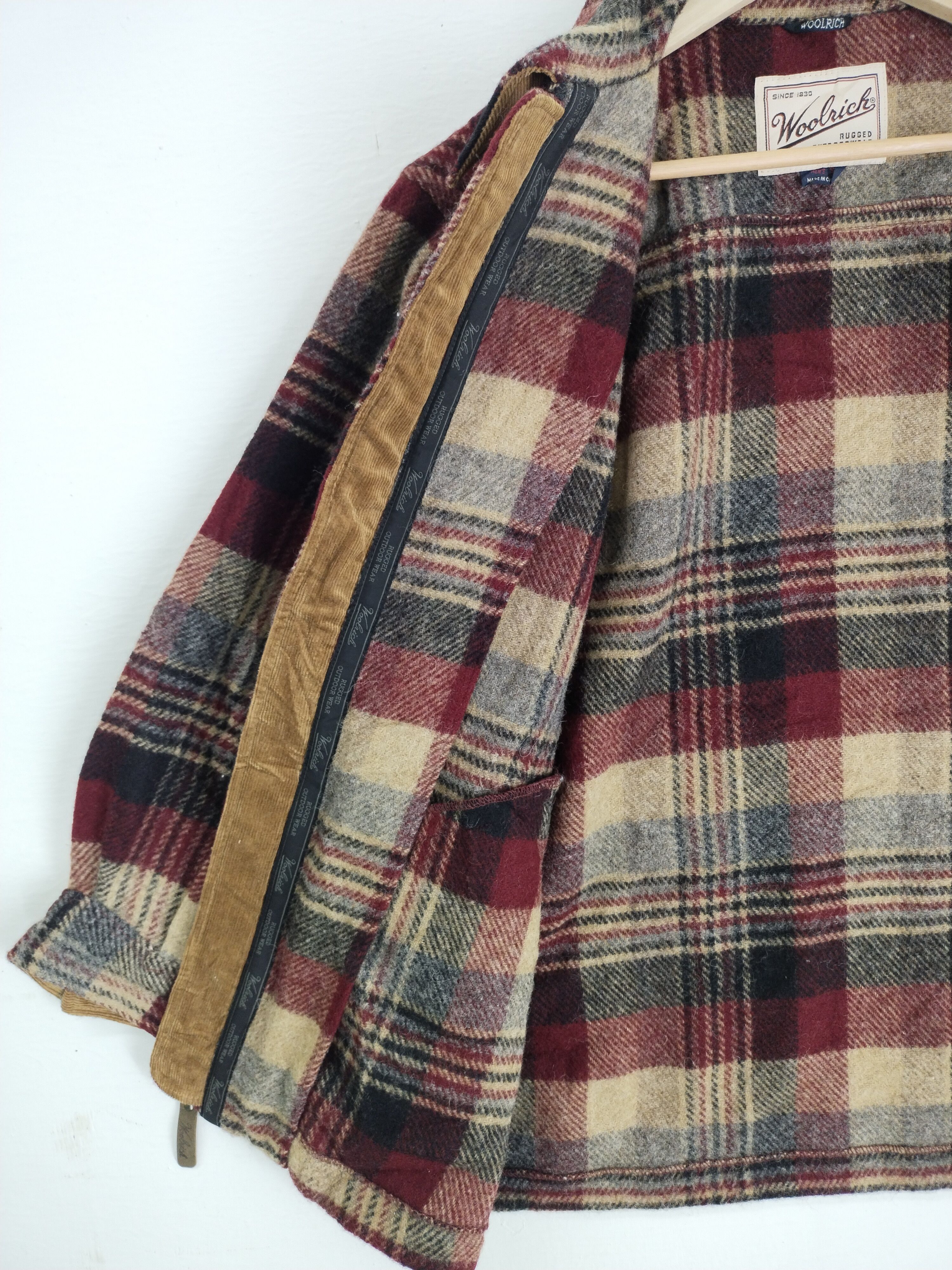 Woolrich Woolen Mills Rare Vintage Woolrich Flannel Jacket Size US L / EU 52-54 / 3 - 14 Thumbnail