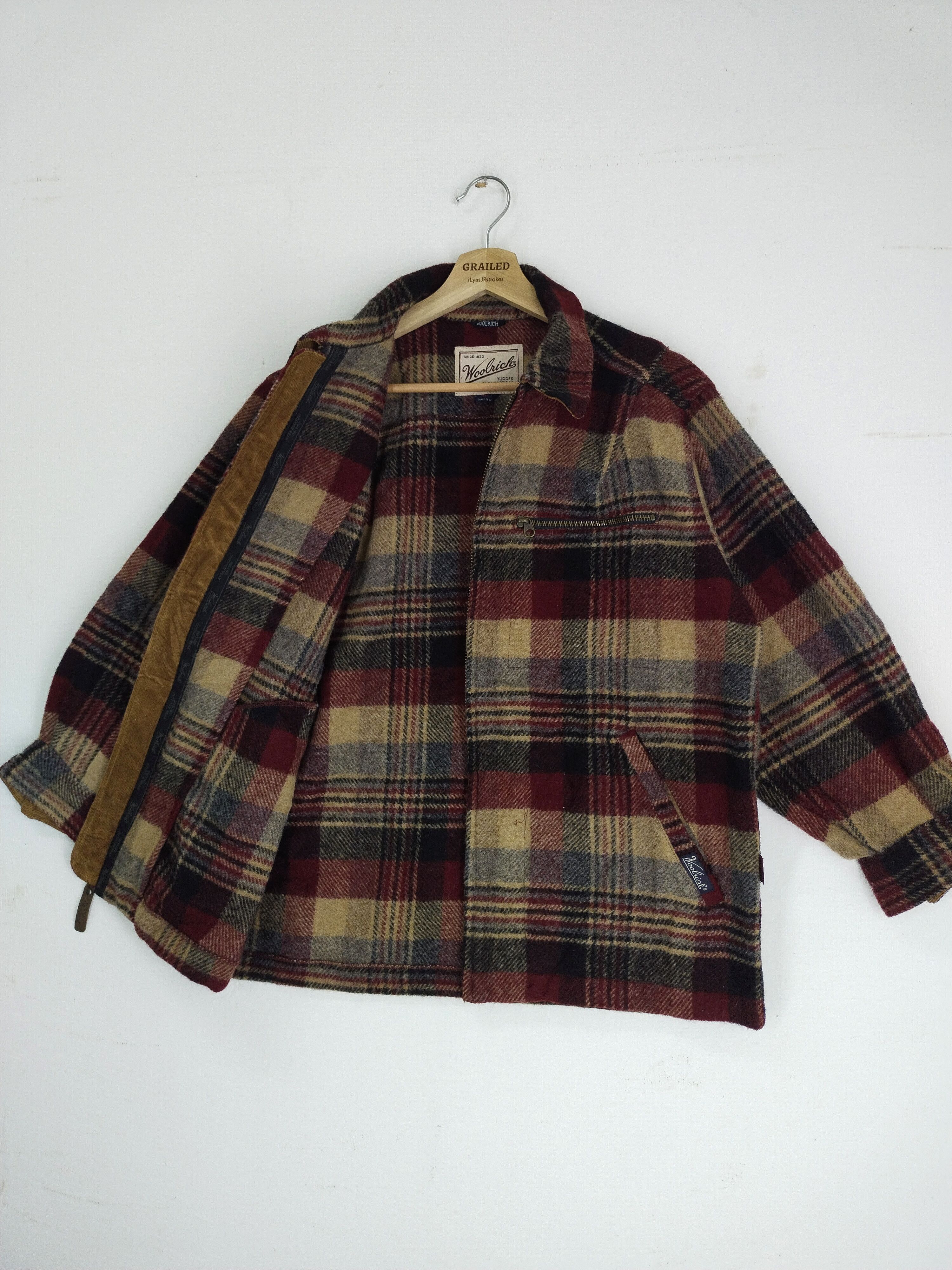 Woolrich Woolen Mills Rare Vintage Woolrich Flannel Jacket Size US L / EU 52-54 / 3 - 12 Thumbnail