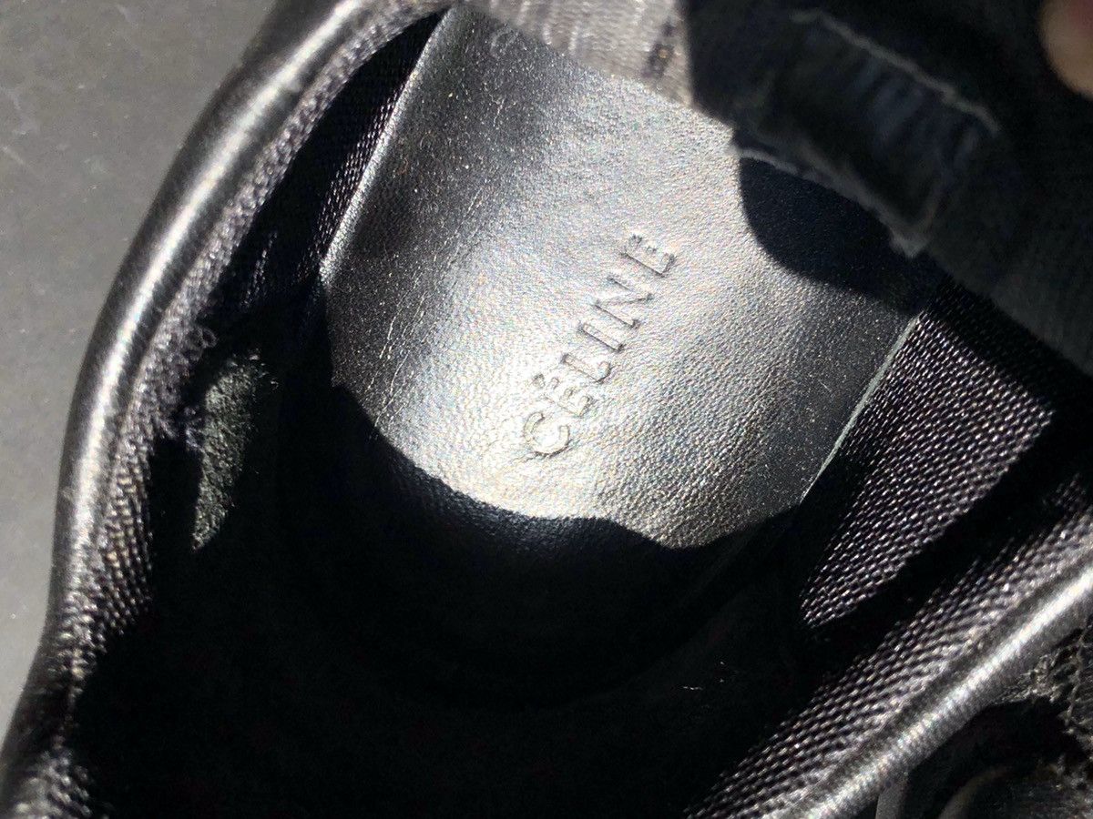 Celine Phoebe Philo Black Pull On Stretch Nappa Slip On Sneaker Size US 7 / IT 37 - 6 Thumbnail