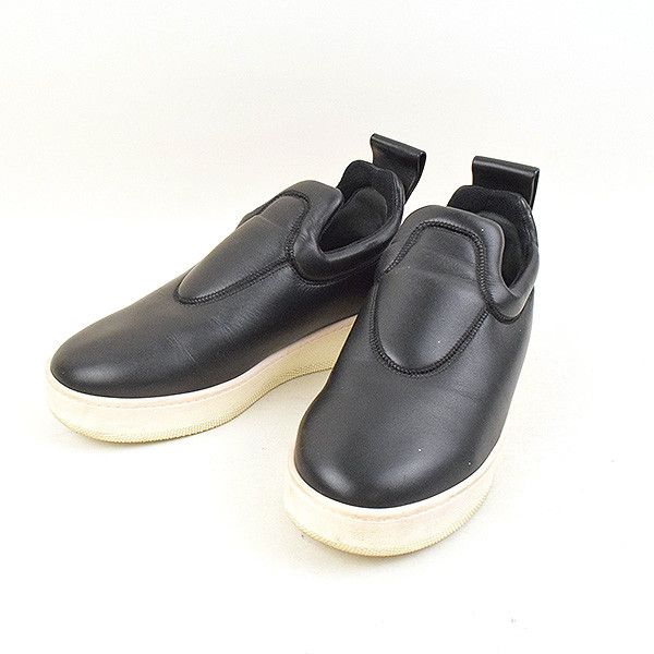 Celine Phoebe Philo Black Pull On Stretch Nappa Slip On Sneaker Size US 7 / IT 37 - 1 Thumbnail