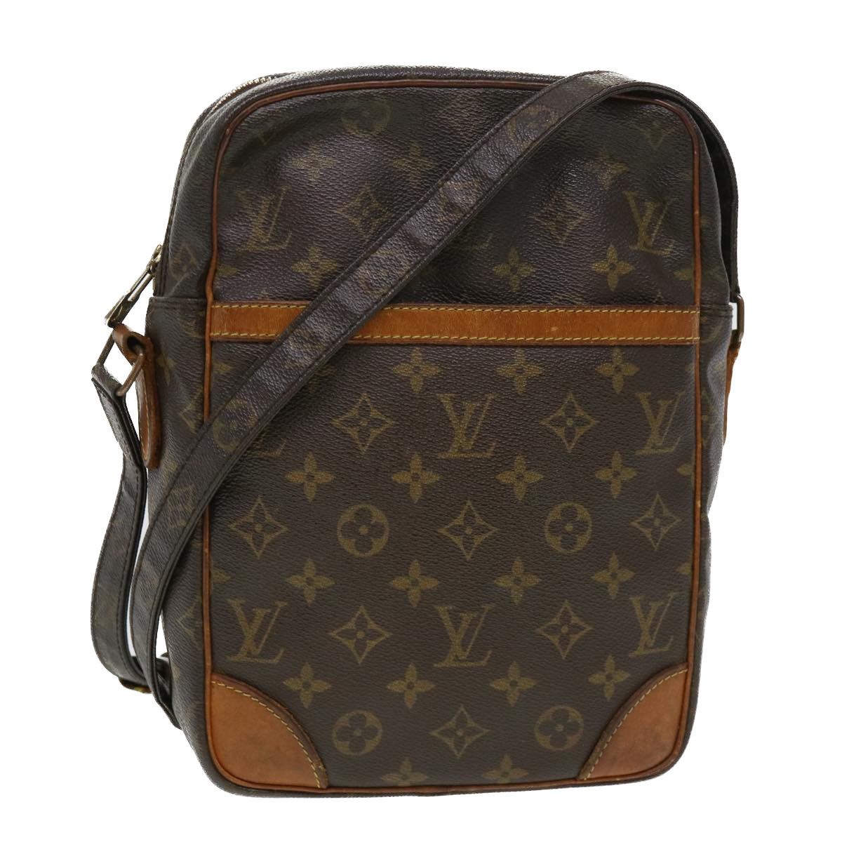 Authentic Louis Vuitton Monogram Shoulder Bag Danube MM Browns M45264