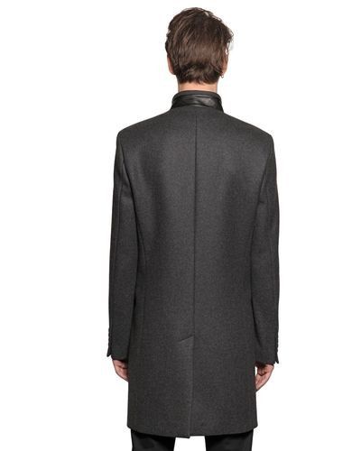 The Kooples The Kooples Mandarin Collar Cashmere Blend Coat Size US S / EU 44-46 / 1 - 2 Thumbnail