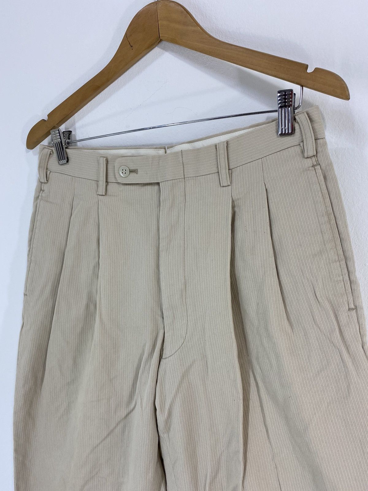 Evisu Evisu Casual Pants Stripe Design Back Logo Pocket Size US 31 - 4 Thumbnail