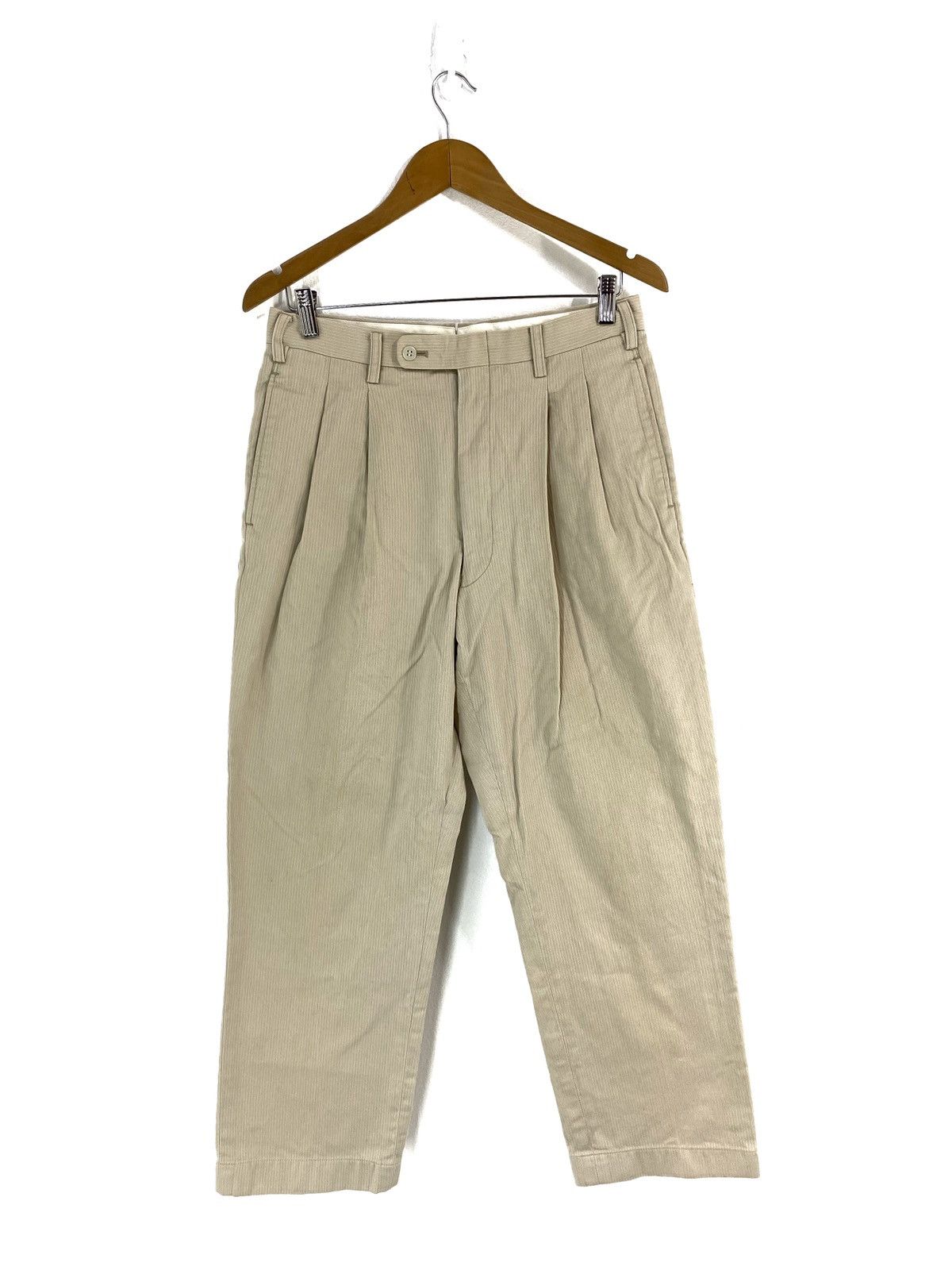 Evisu Evisu Casual Pants Stripe Design Back Logo Pocket Size US 31 - 3 Thumbnail
