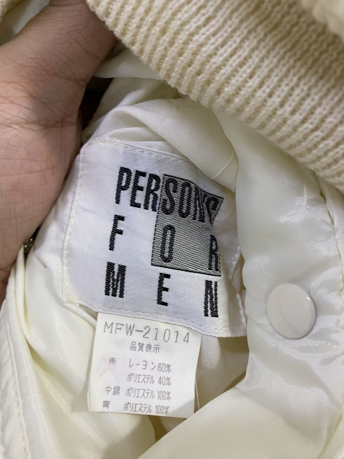 PERSON'S Vintage Person’s Ma-1 Bomber Jacket Special Design Rare Size US M / EU 48-50 / 2 - 3 Thumbnail