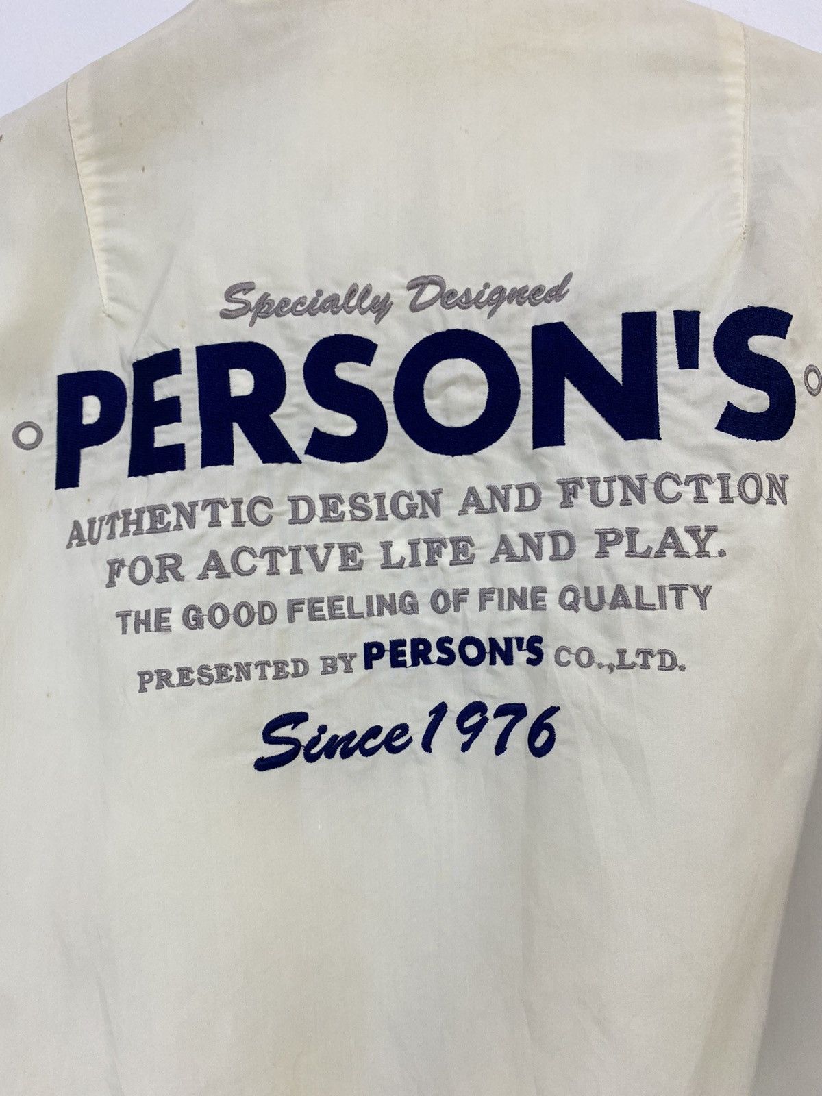 PERSON'S Vintage Person’s Ma-1 Bomber Jacket Special Design Rare Size US M / EU 48-50 / 2 - 4 Thumbnail